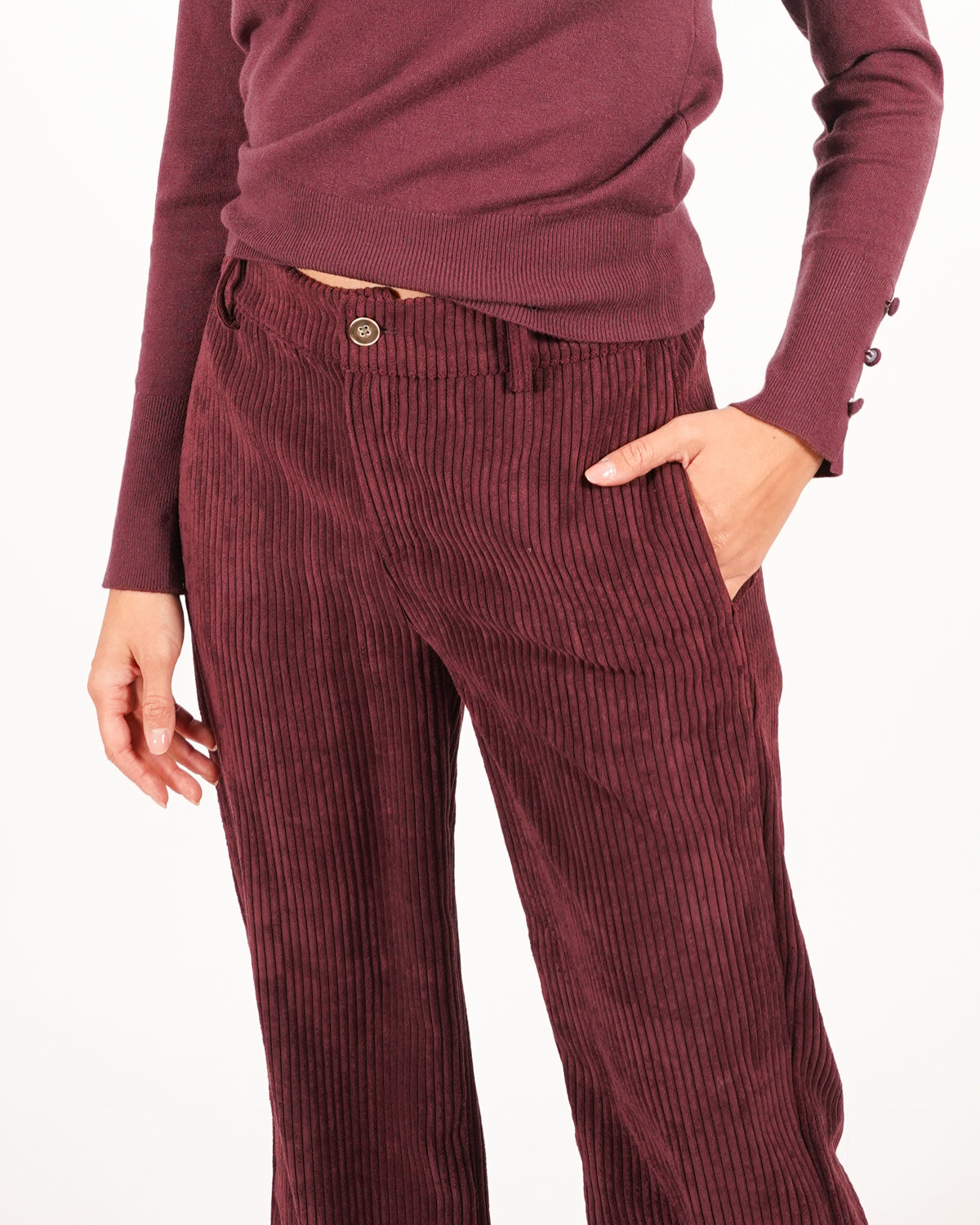 Pantaloni regular in velluto rocciatore - Mimas Uncategorized - Hope Abbigliamento e Accessori Donna Online