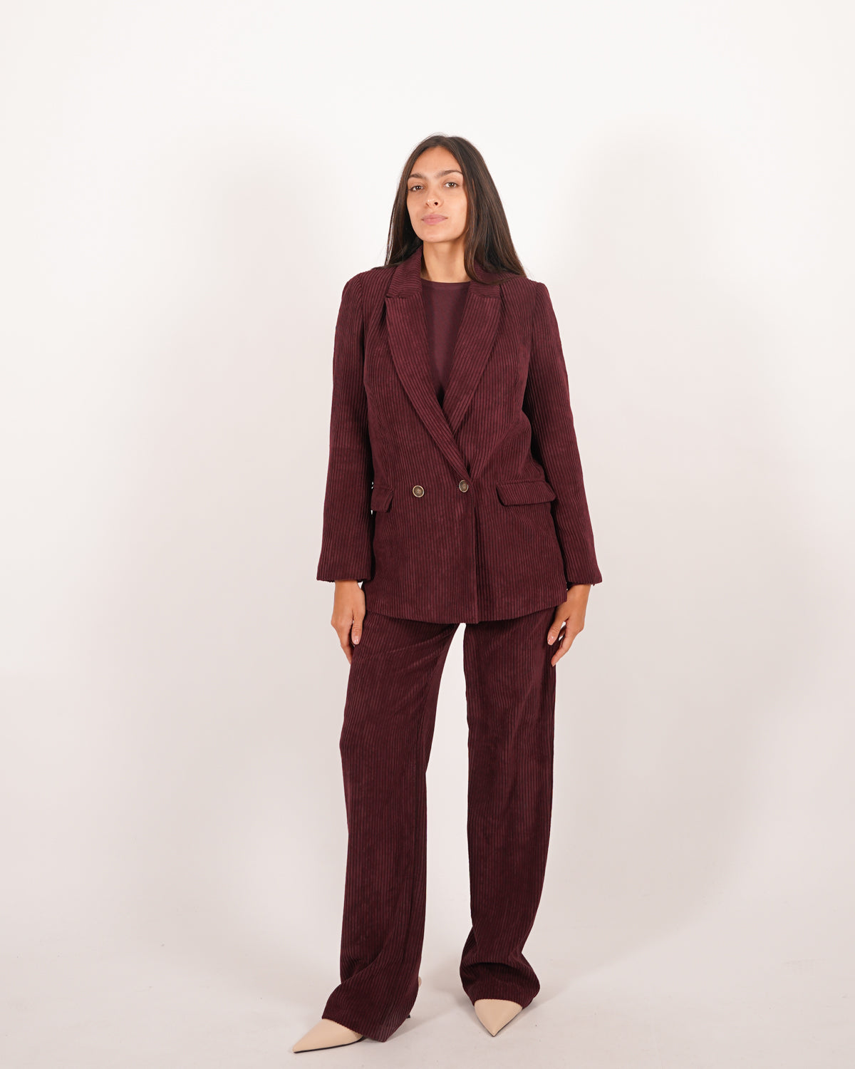 Pantaloni regular in velluto rocciatore - Mimas Uncategorized - Hope Abbigliamento e Accessori Donna Online