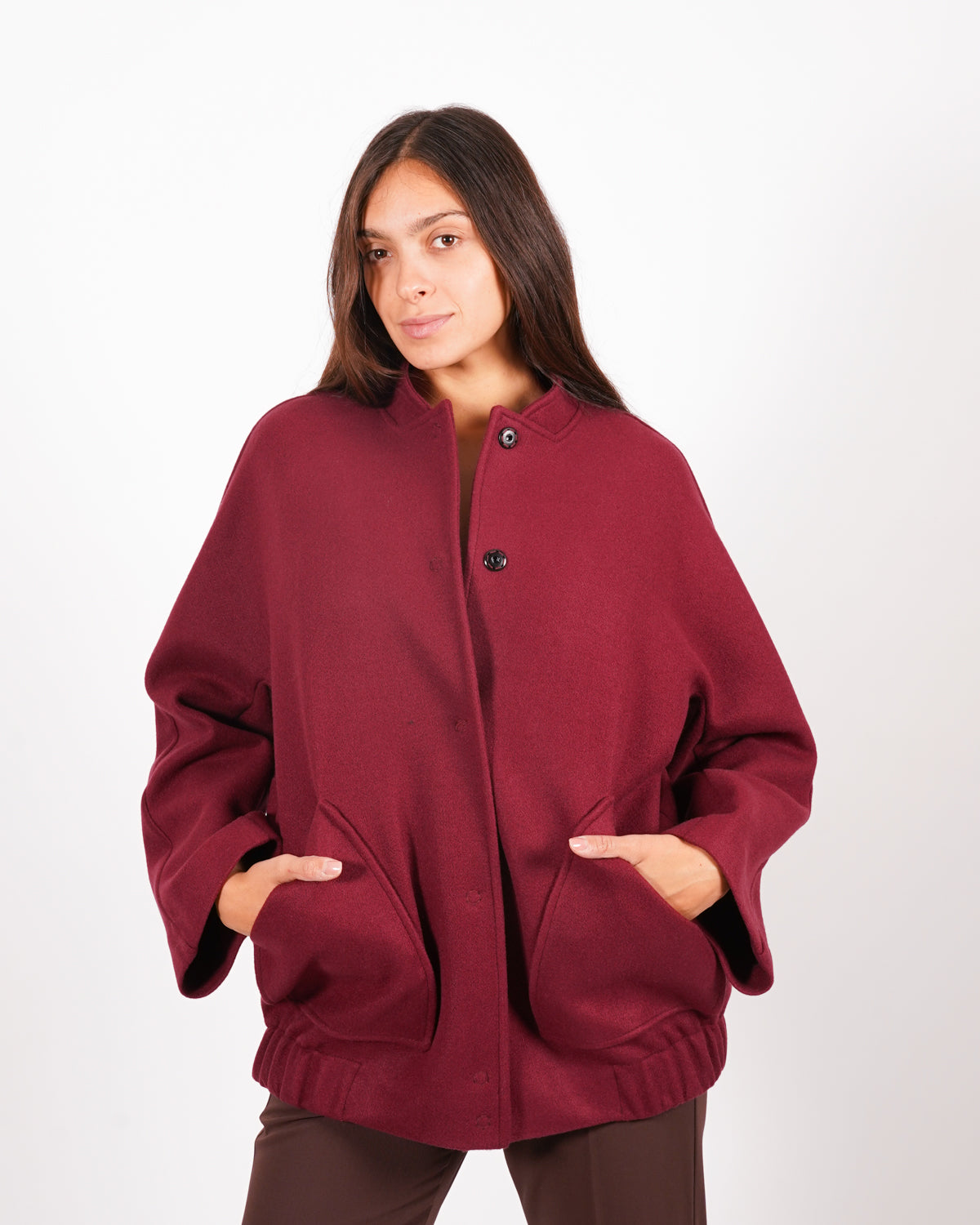 Bomber over in mano lana - Daisy Uncategorized - Hope Abbigliamento e Accessori Donna Online