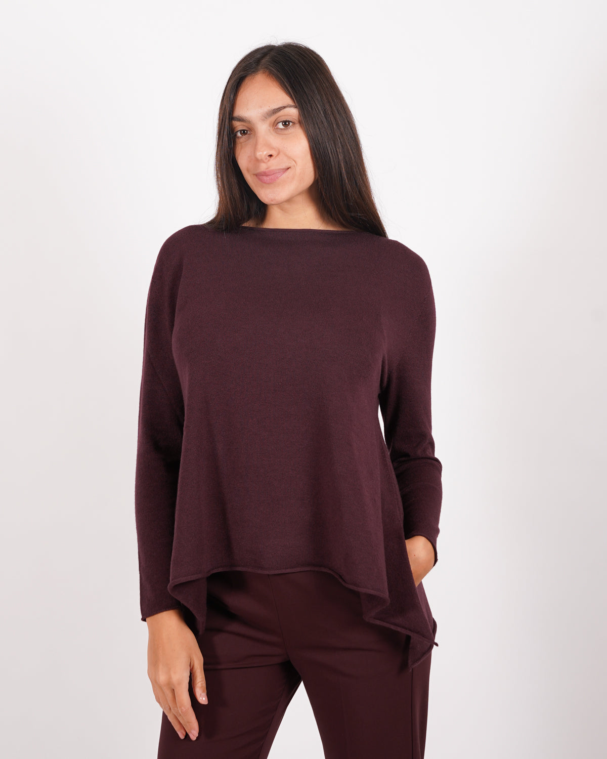 Maglia girocollo basic ampia sul fondo - Austria Uncategorized - Hope Abbigliamento e Accessori Donna Online