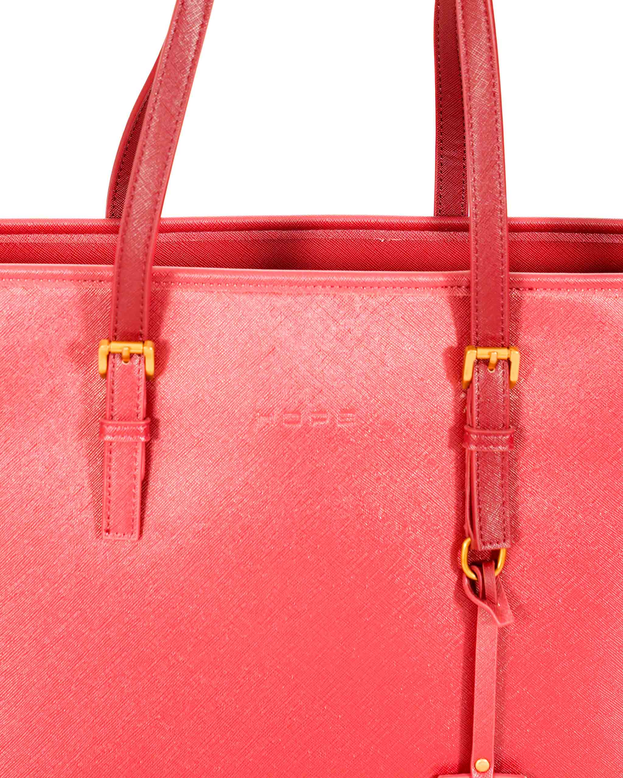Tote bag borsa da lavoro in ecosaffiano - Margot