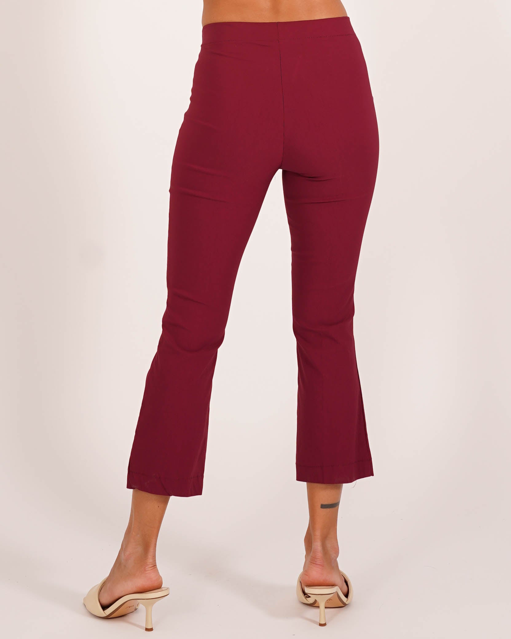 Pantaloni a trombetta in tessuto stretch - Taipei