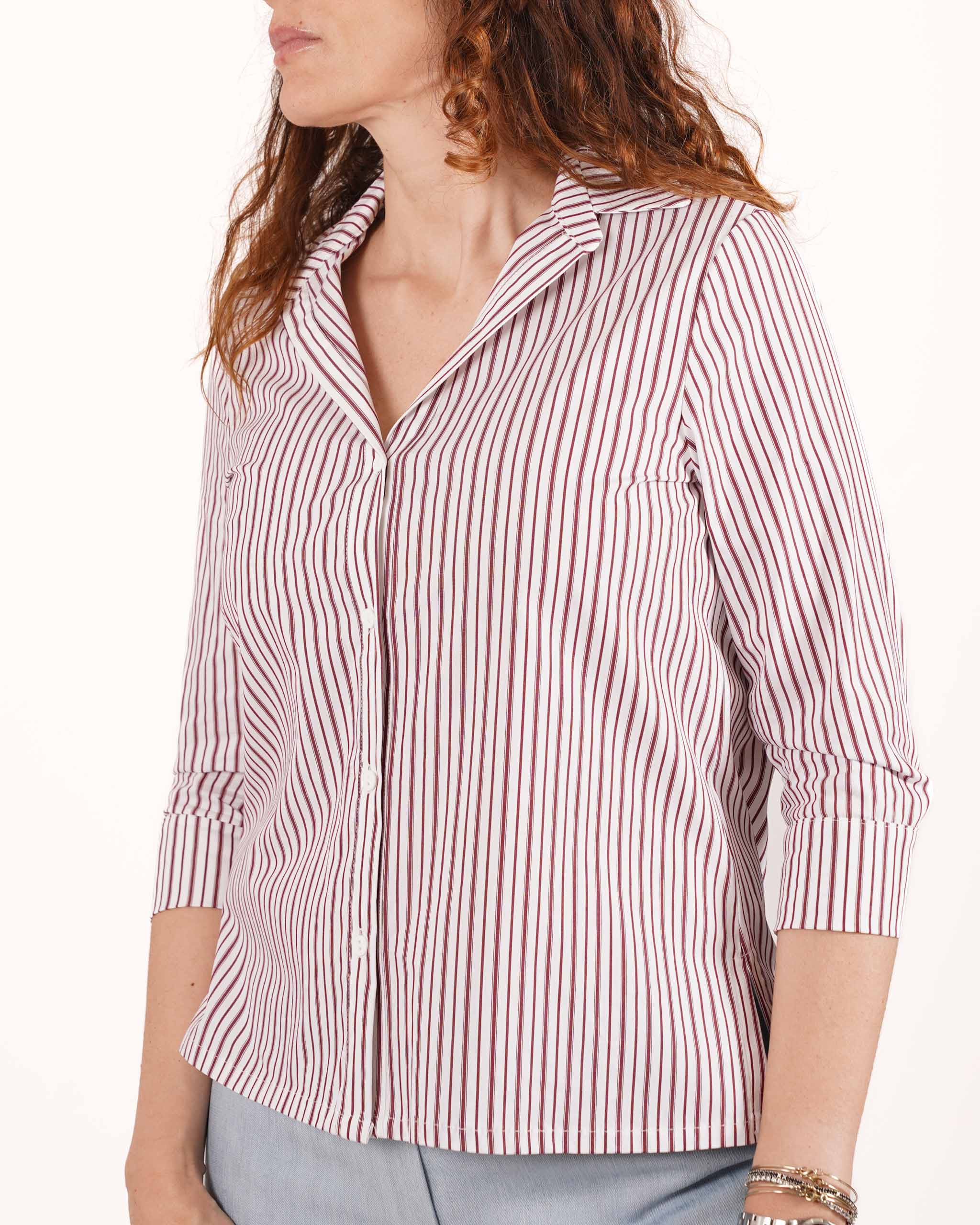 Camicia slim fit in cotone - Vorbek