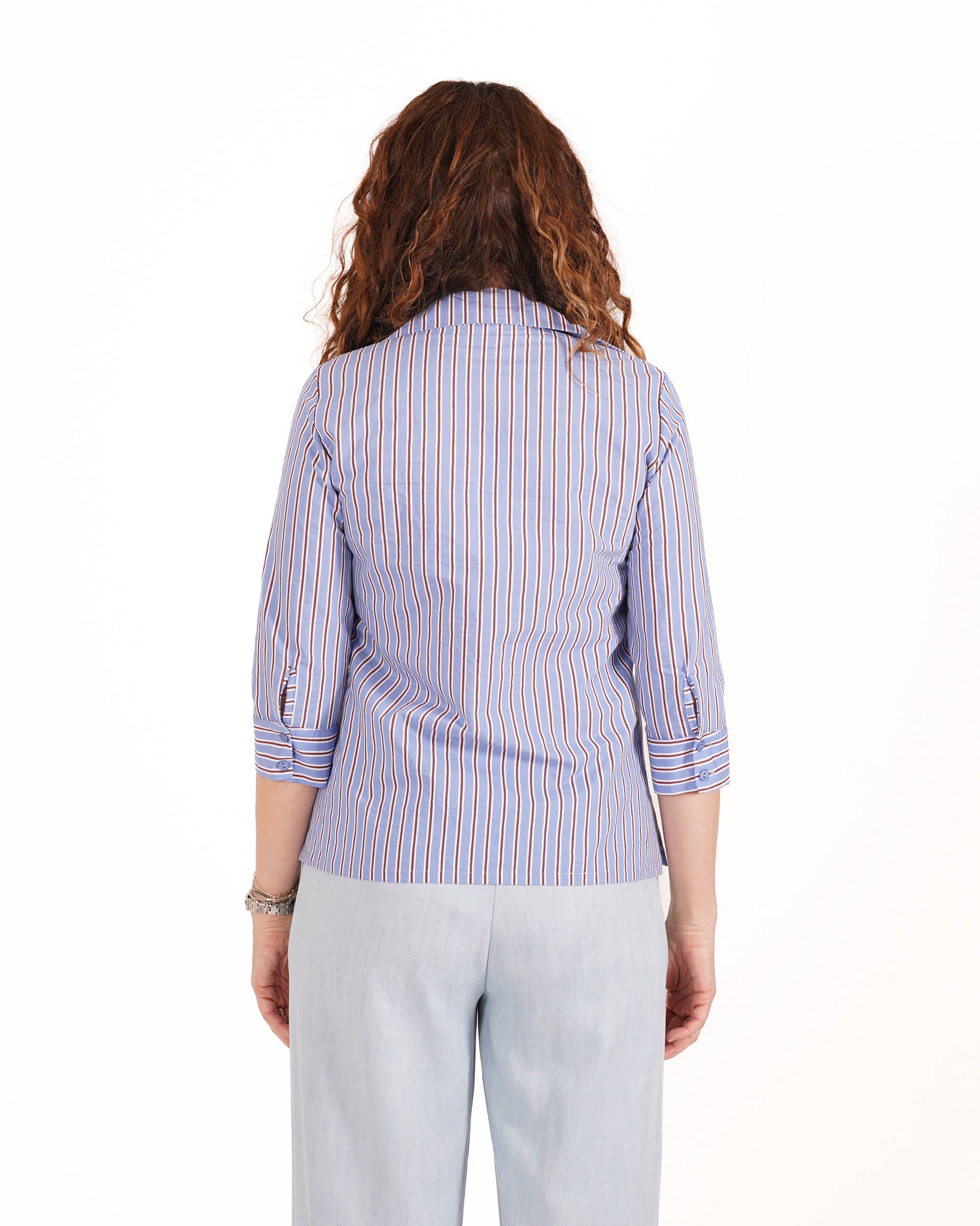 Camicia slim fit in cotone - Vorbek