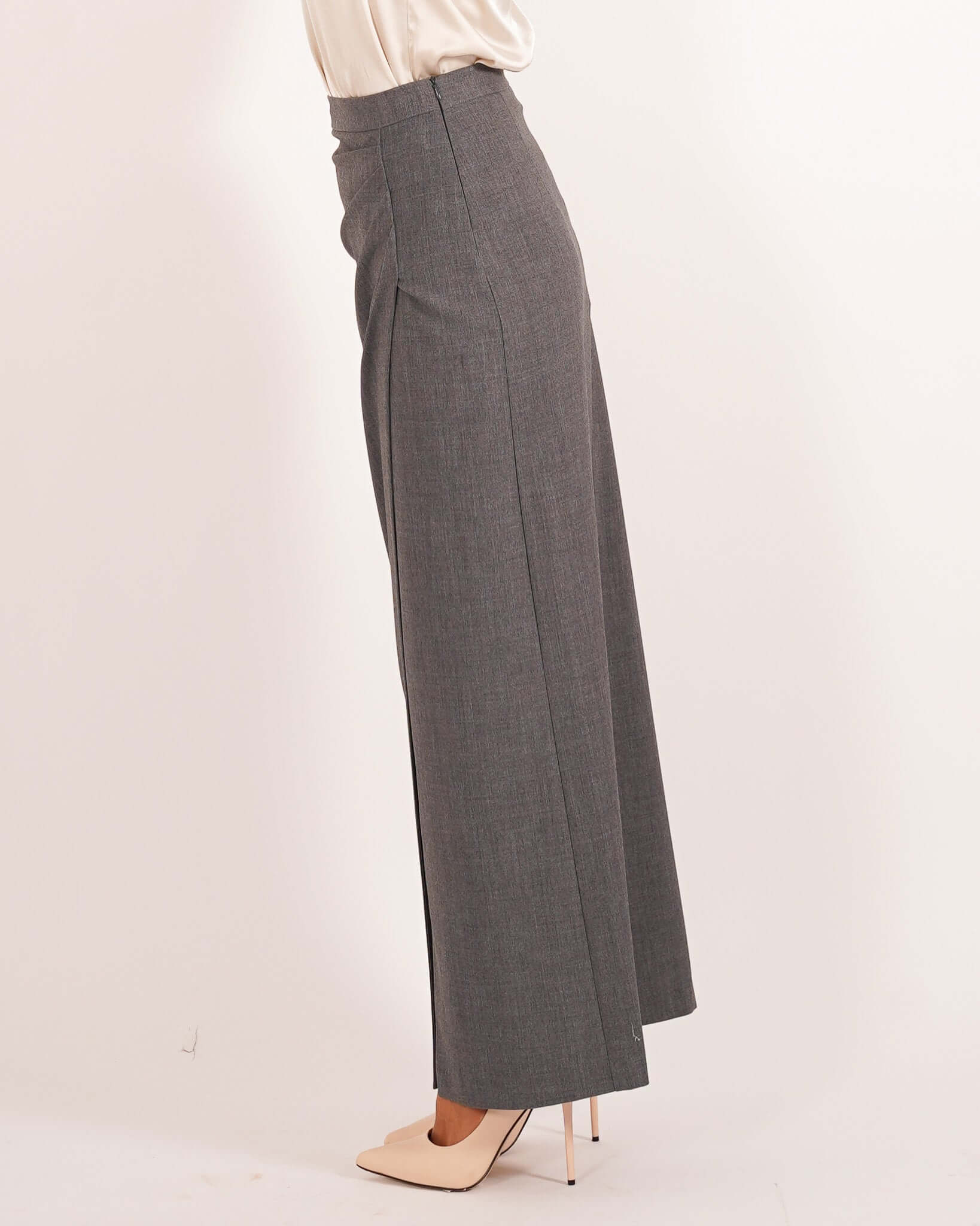 Gonna lunga wrap drappeggiata - Ambrosia