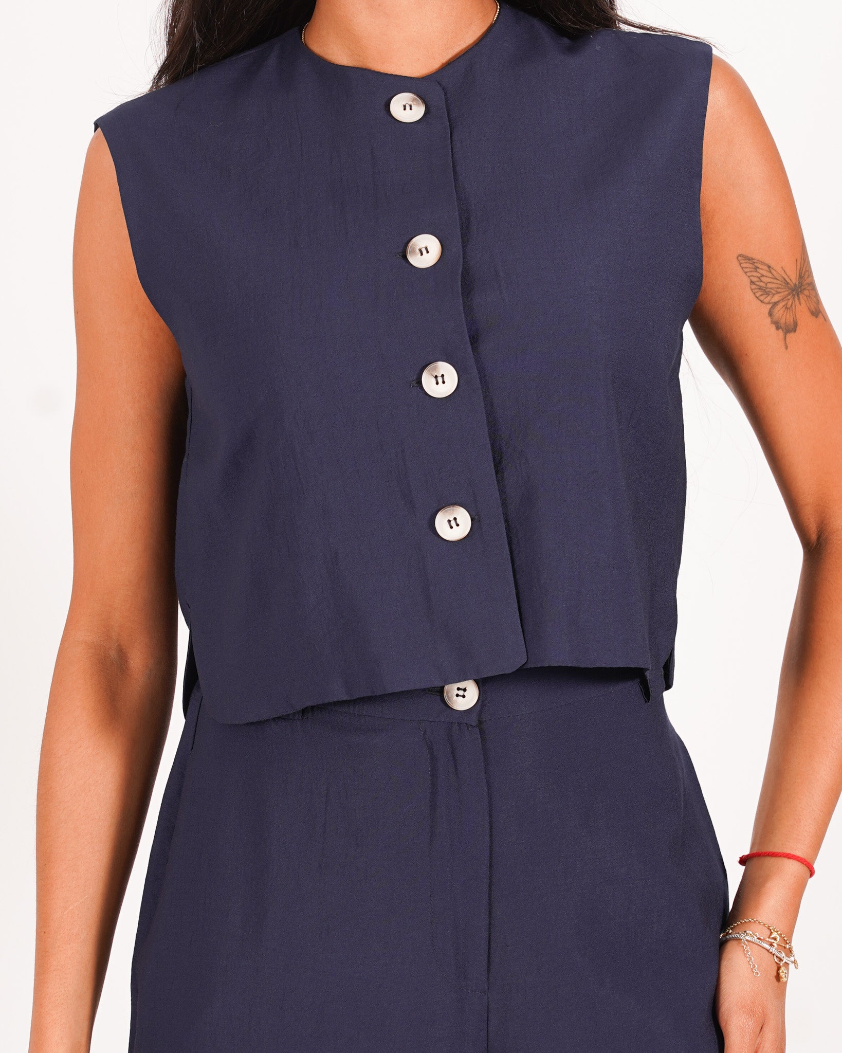Coordinato gilet e pantaloni - Aleeza