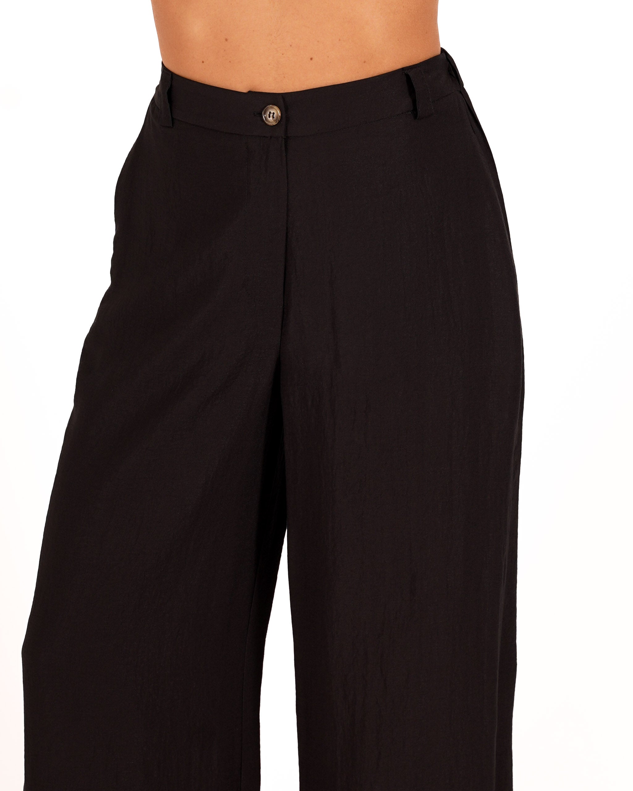 Coordinato gilet e pantaloni in ecofibra - Layla