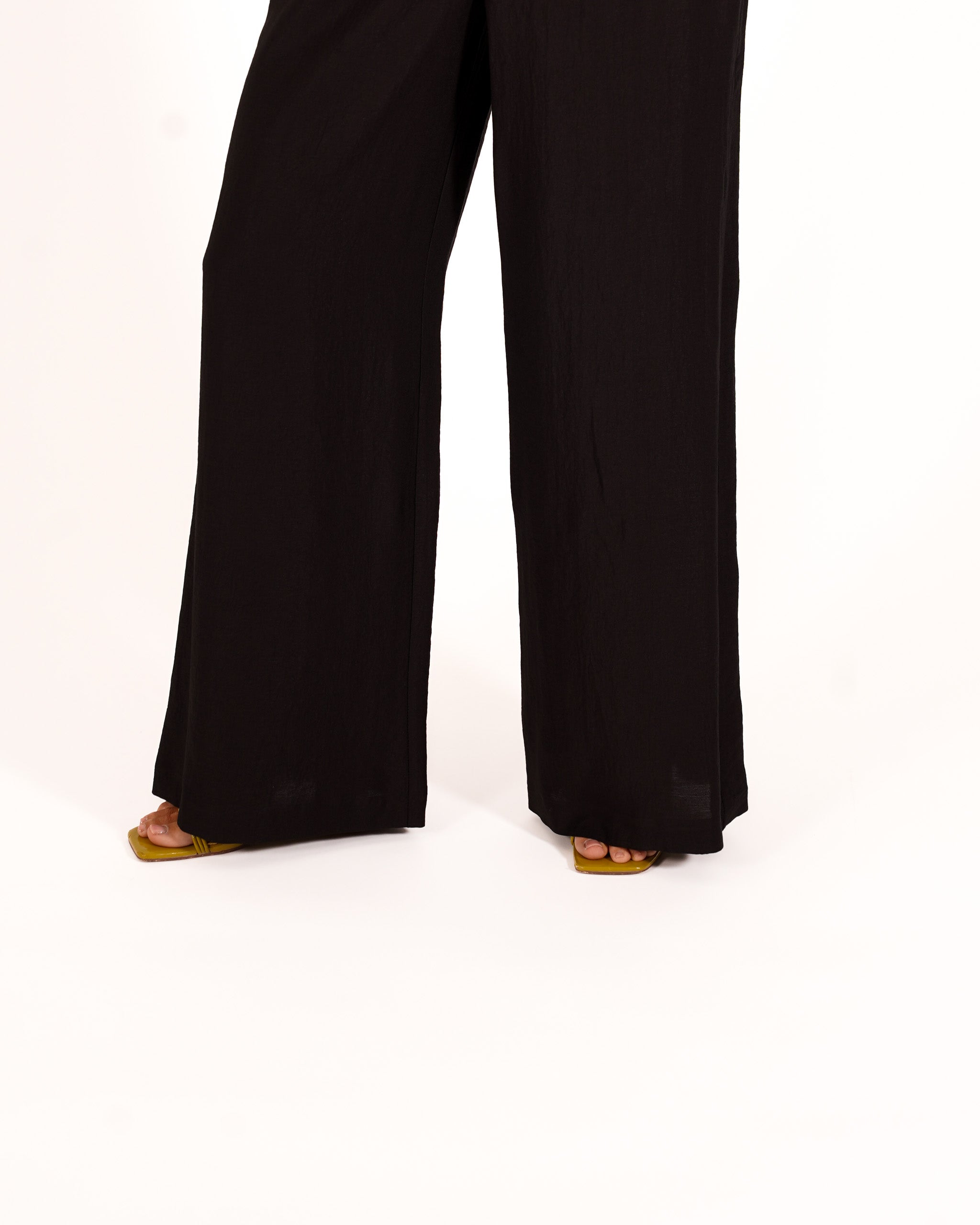 Coordinato gilet e pantaloni in ecofibra - Layla