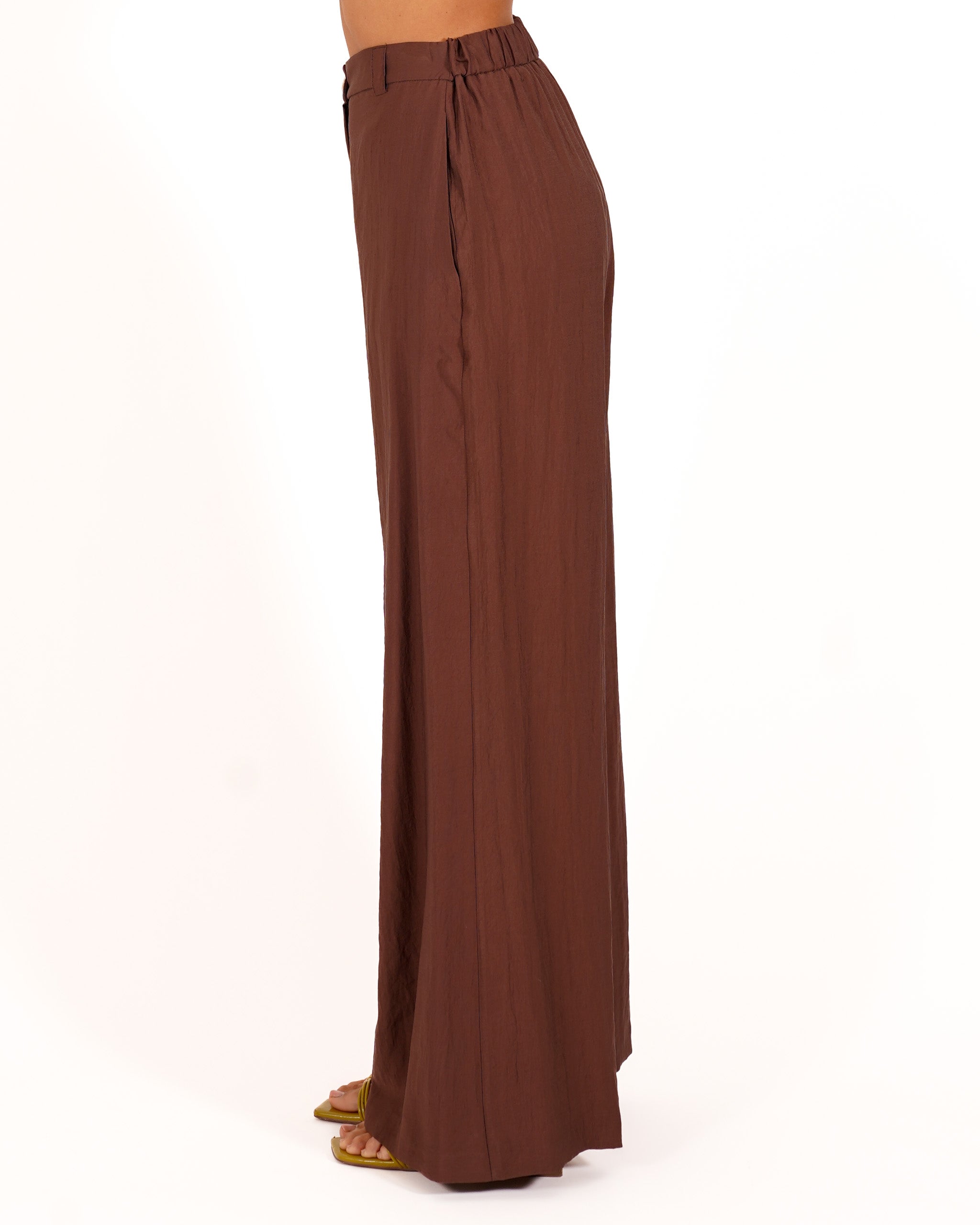 Coordinato gilet e pantaloni in ecofibra - Layla