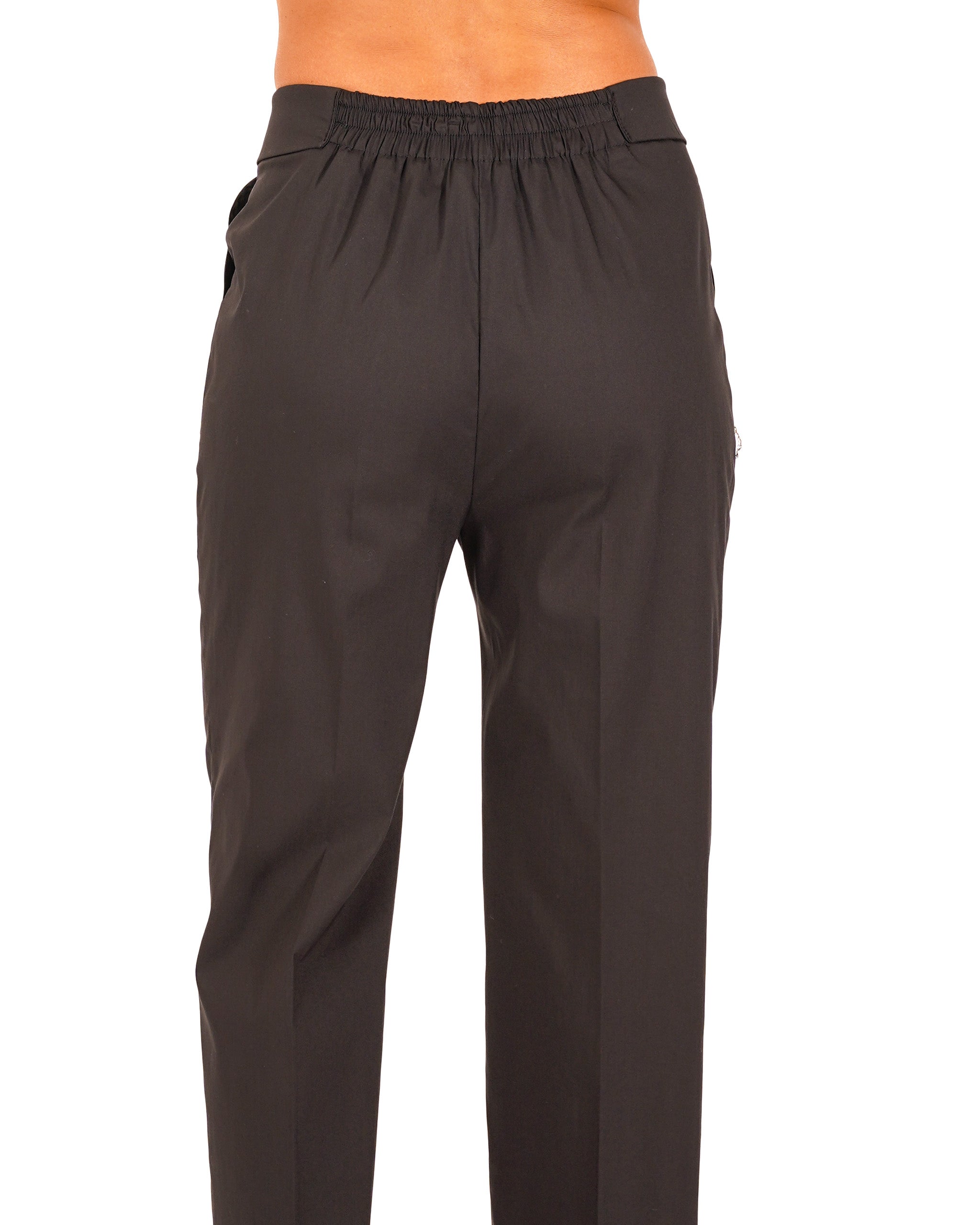 Pantaloni cropped con risvolto in vita - Kendra