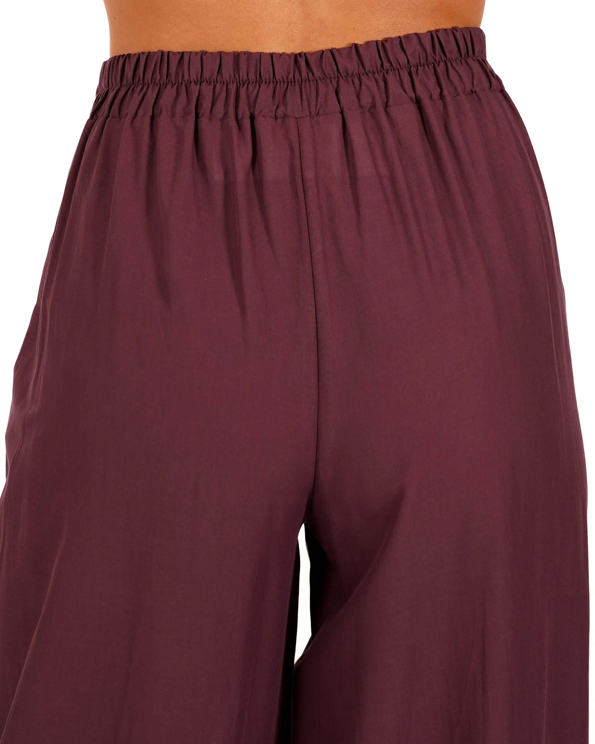 Pantaloni con bustino con paillettes in cotone - Mirka