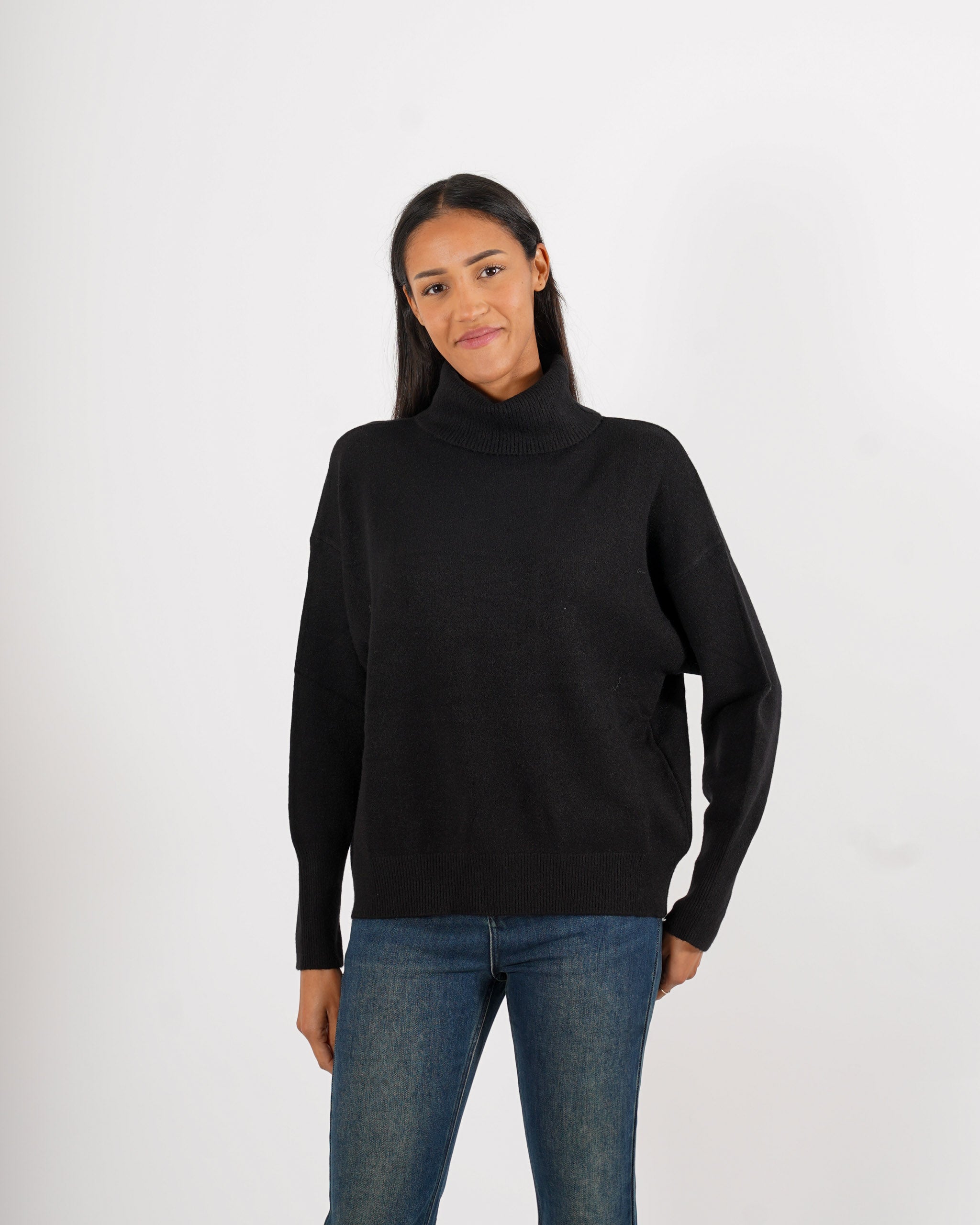 Maglia collo alto in mano viscosa - Neeson