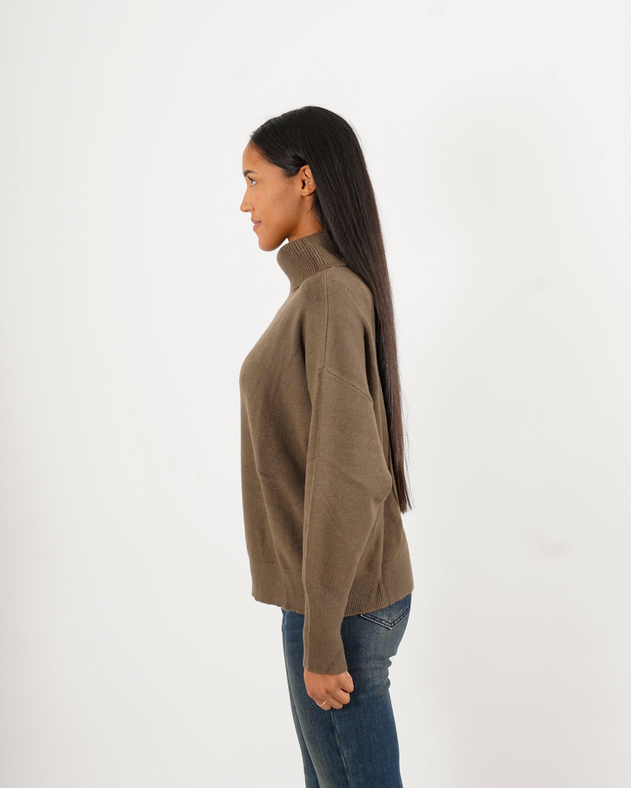 Maglia collo alto in mano viscosa - Neeson