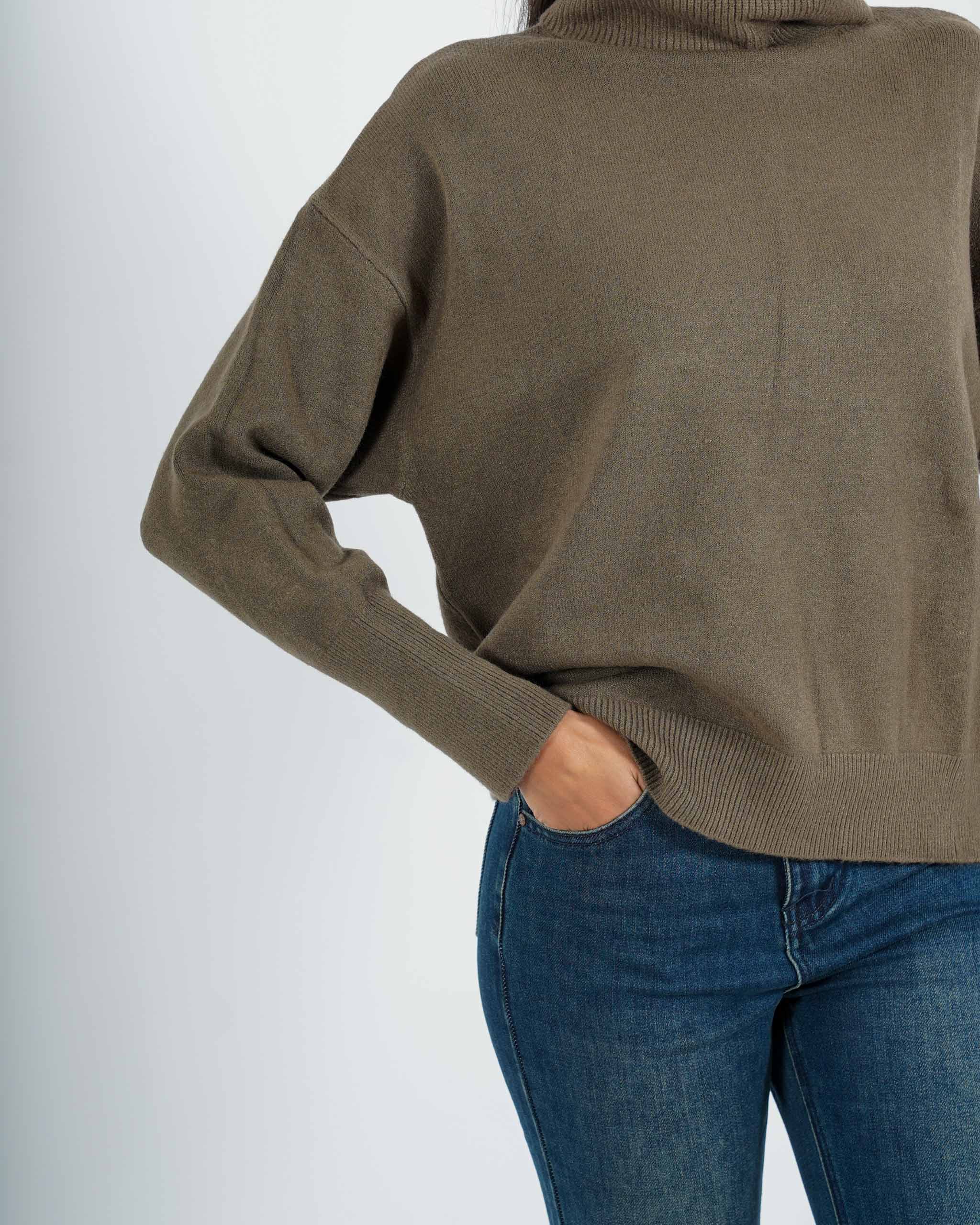 Maglia collo alto in mano viscosa - Neeson