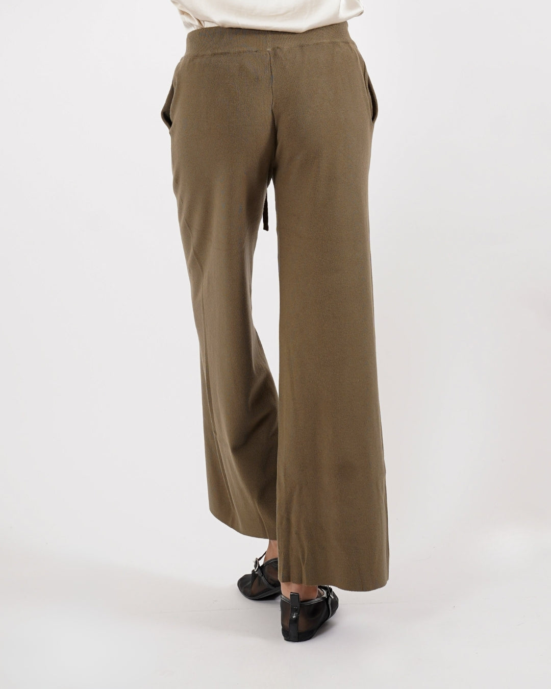 Pantaloni in maglia con bustino e coulisse - Logan