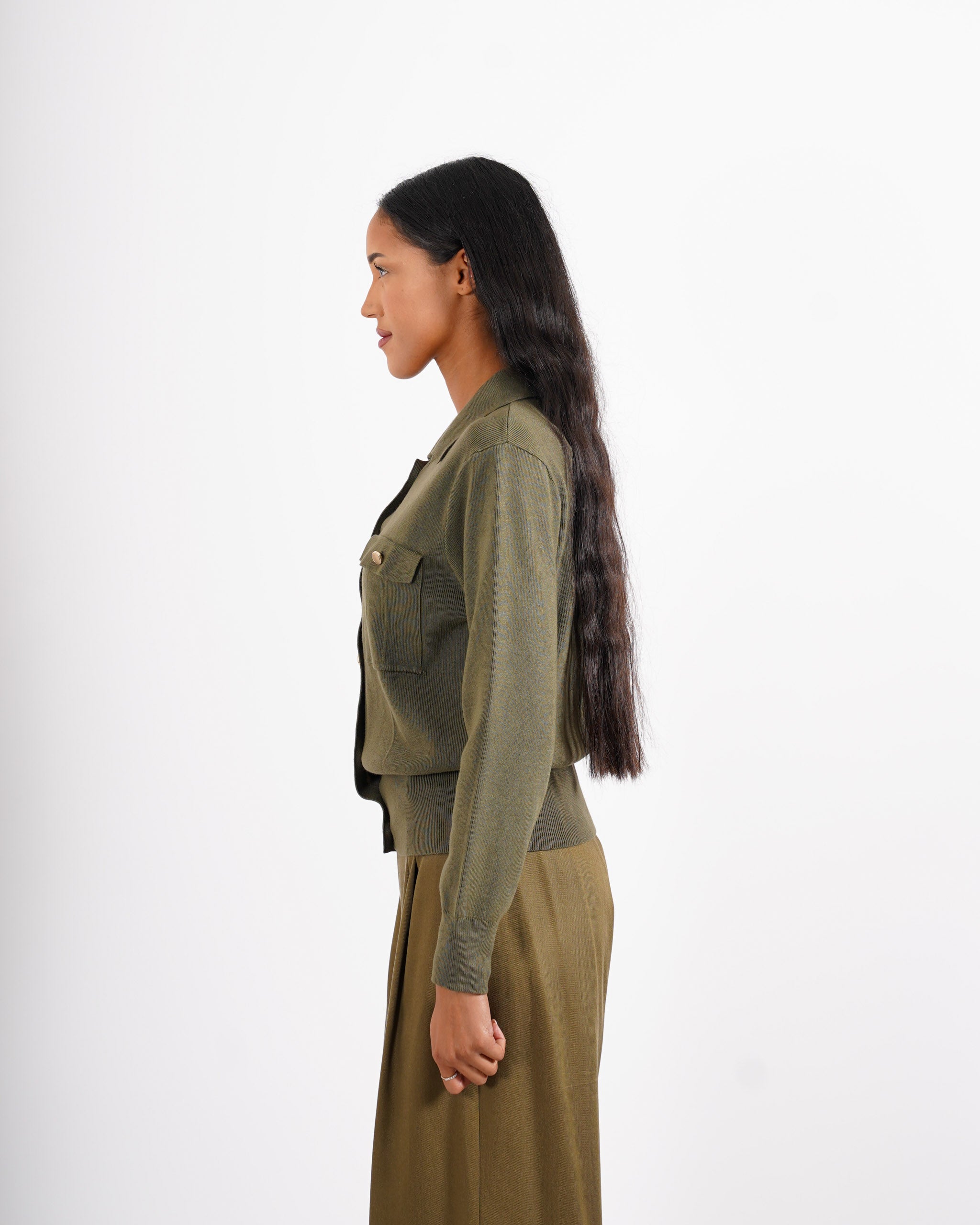 Maglia sariana con bottoni oro - Casamira