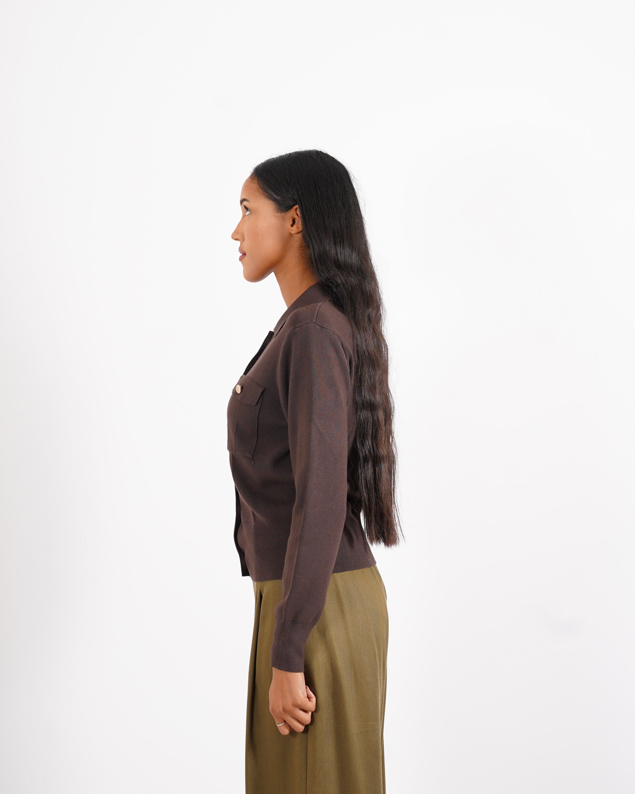 Maglia sariana con bottoni oro - Casamira