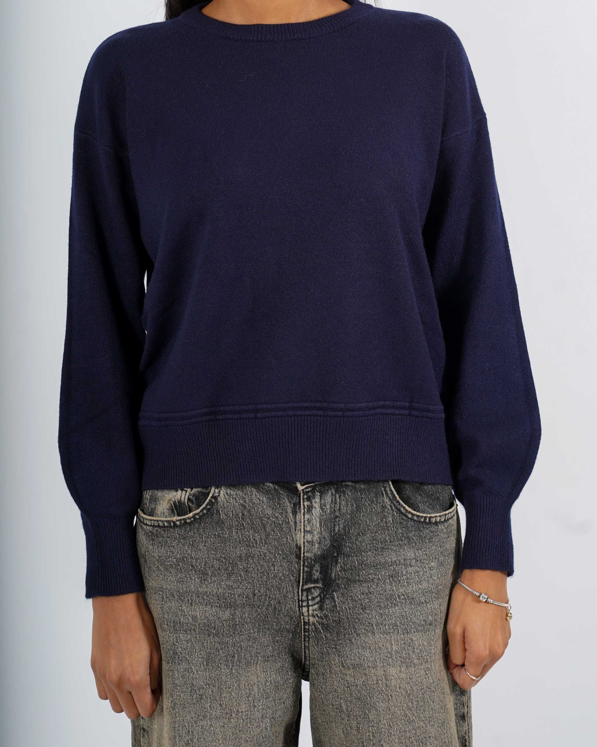 Maglia girocollo in mano viscosa - Silvestra