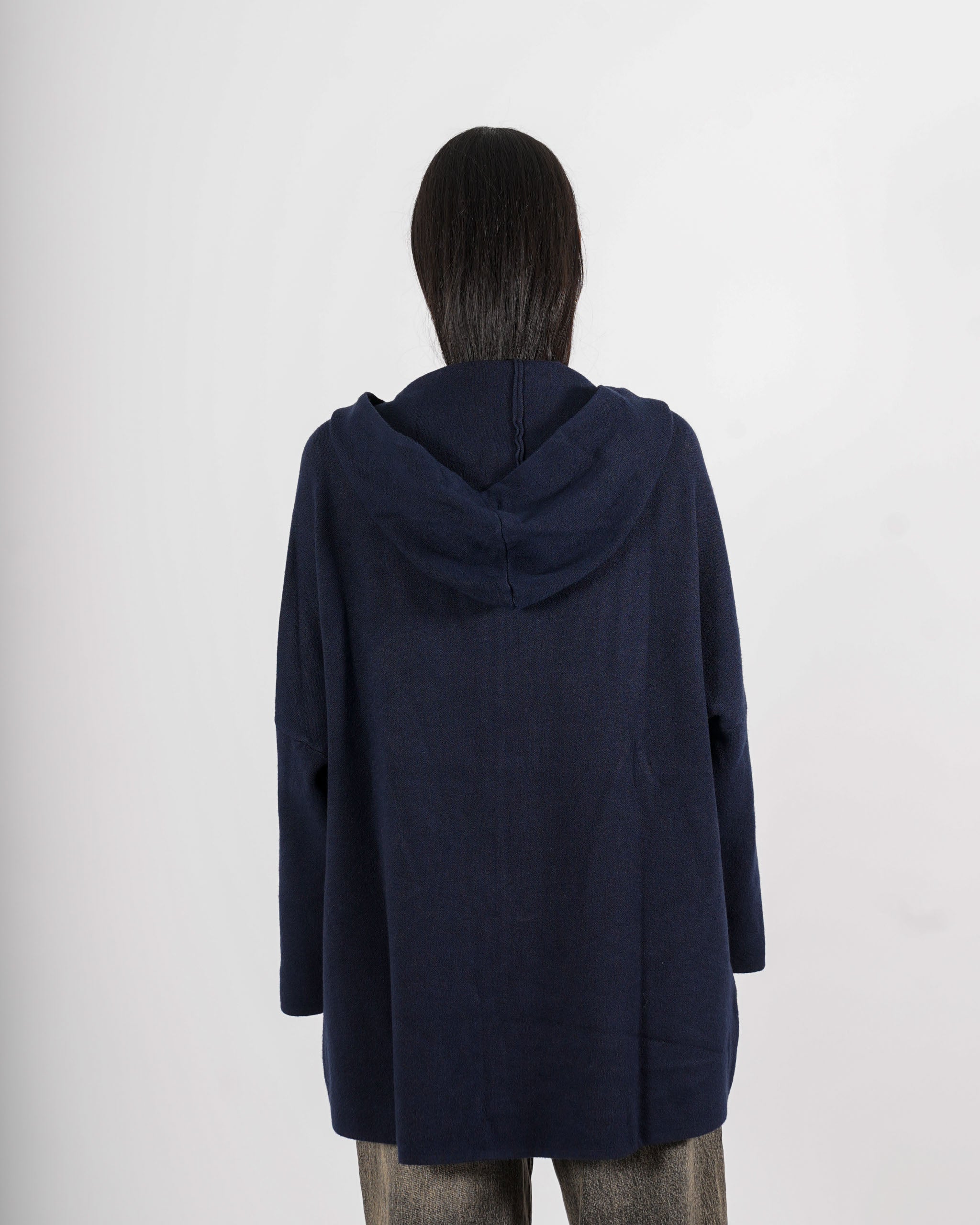 Maglia con zip e cappuccio - Domizzi