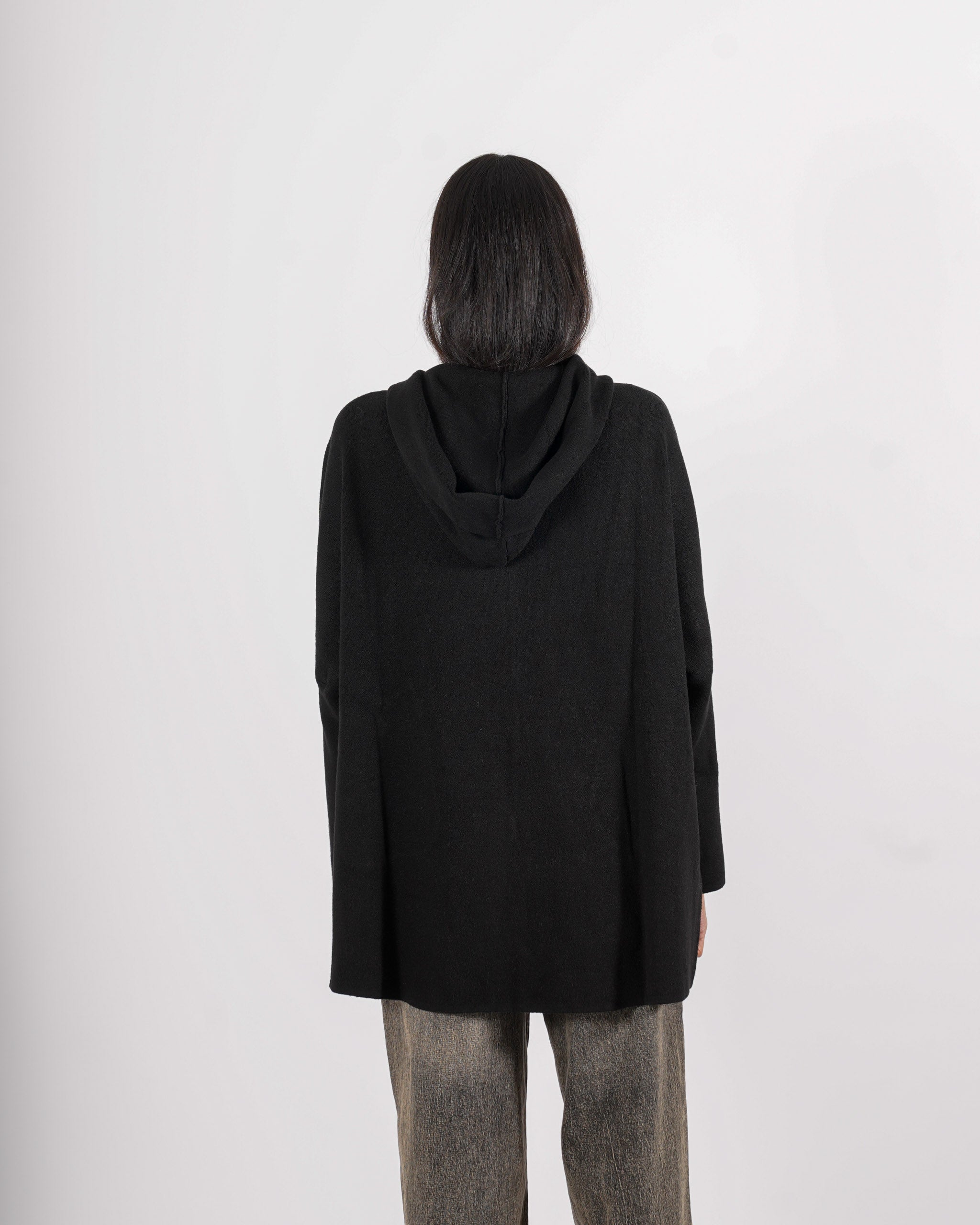 Maglia con zip e cappuccio - Domizzi