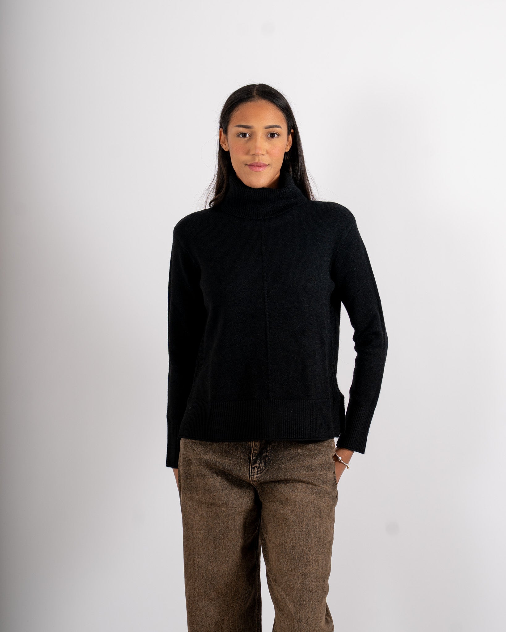 Maglia collo alto regular fit - Veridiana