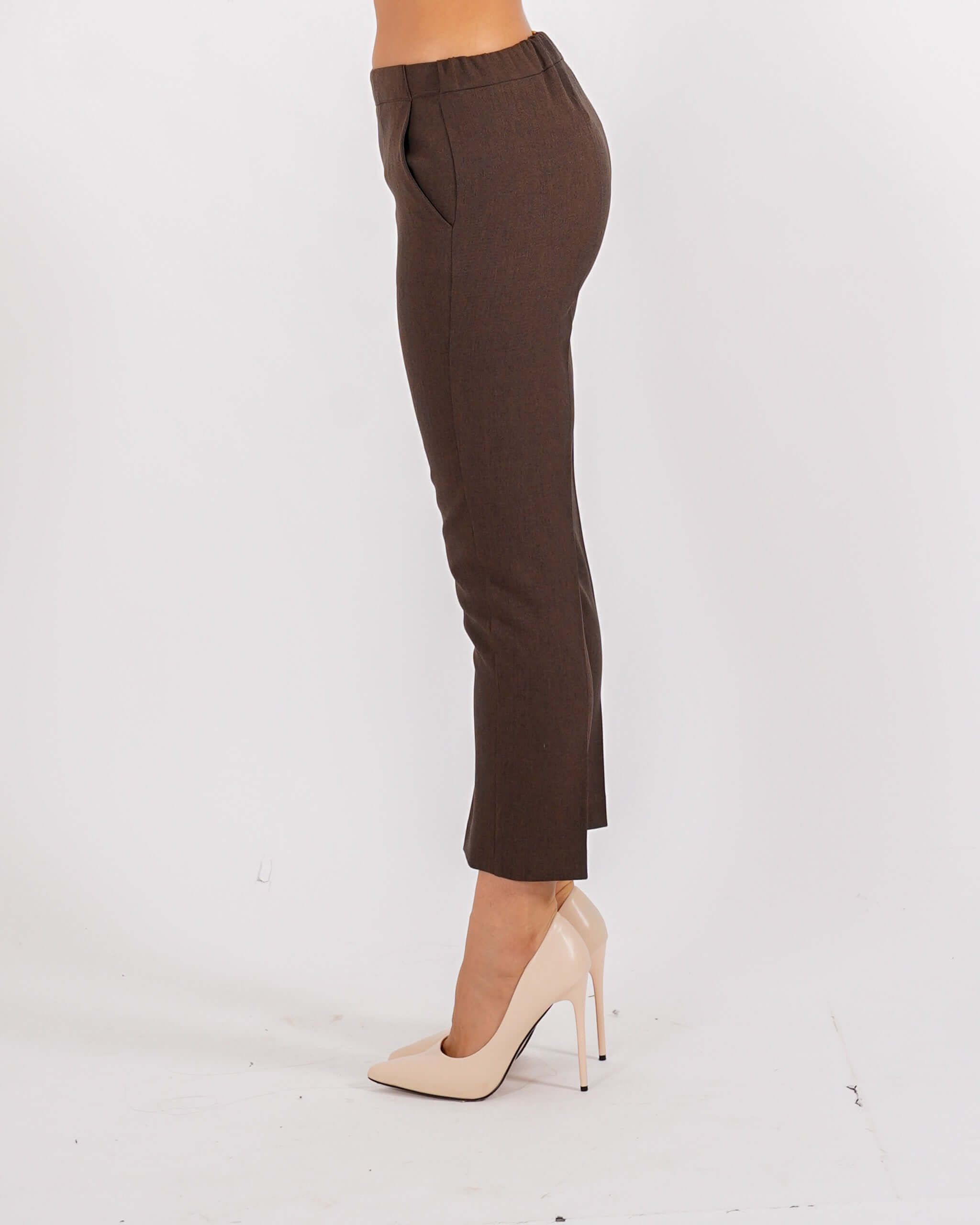 Pantaloni slim fit in tessuto diagonale - Judas