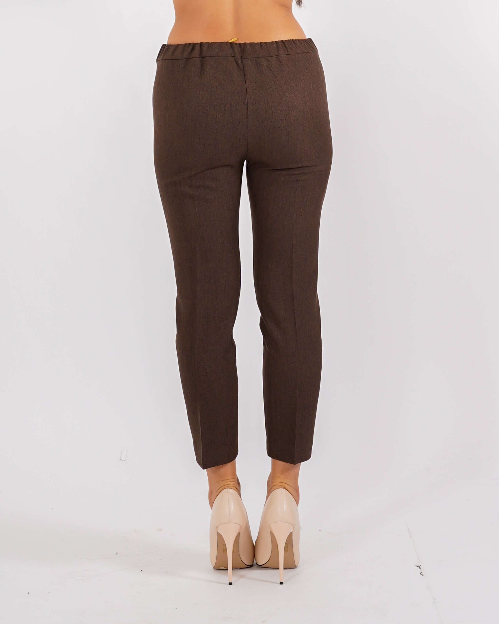 Pantaloni slim fit in tessuto diagonale - Judas