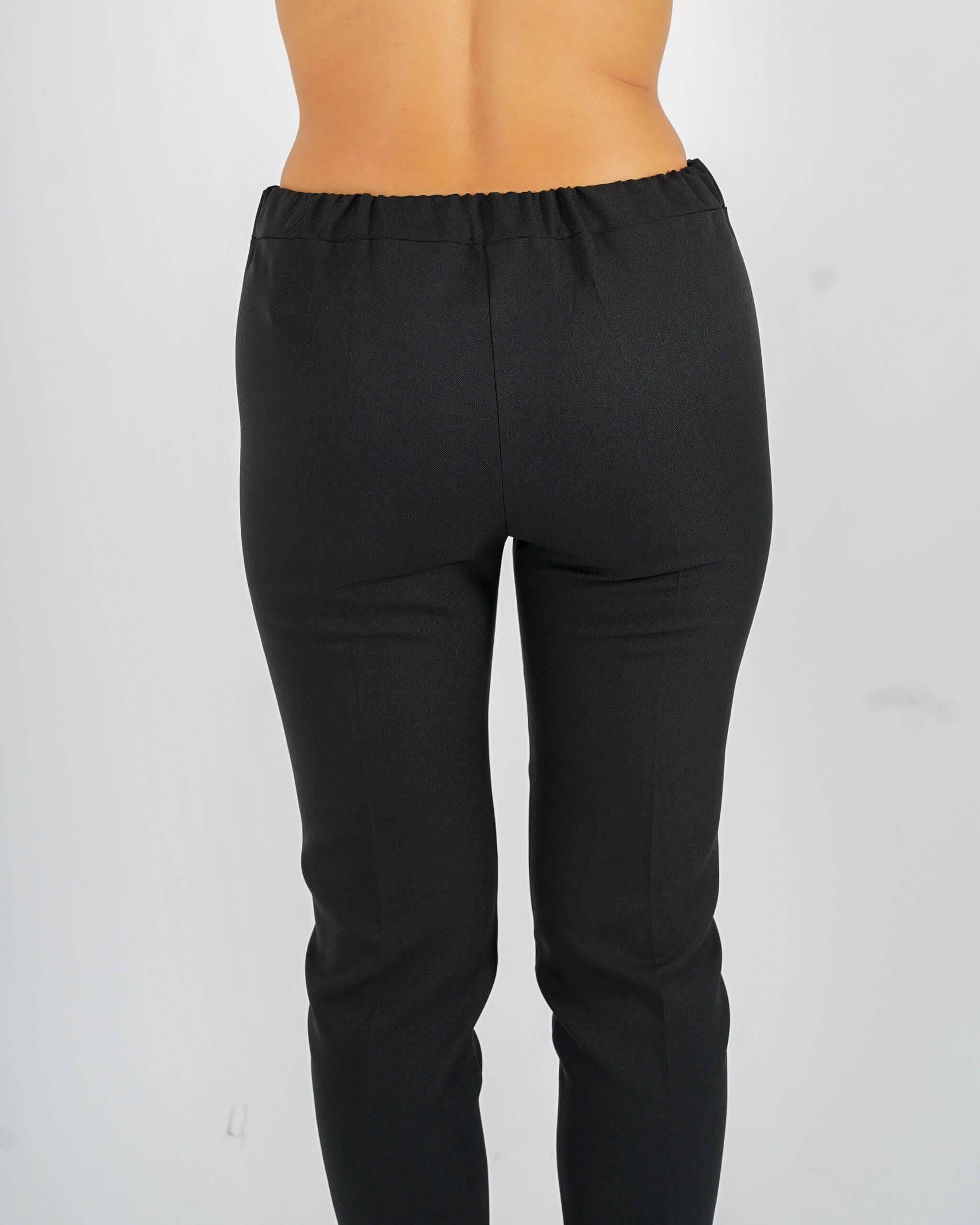 Pantaloni slim fit in tessuto diagonale - Judas