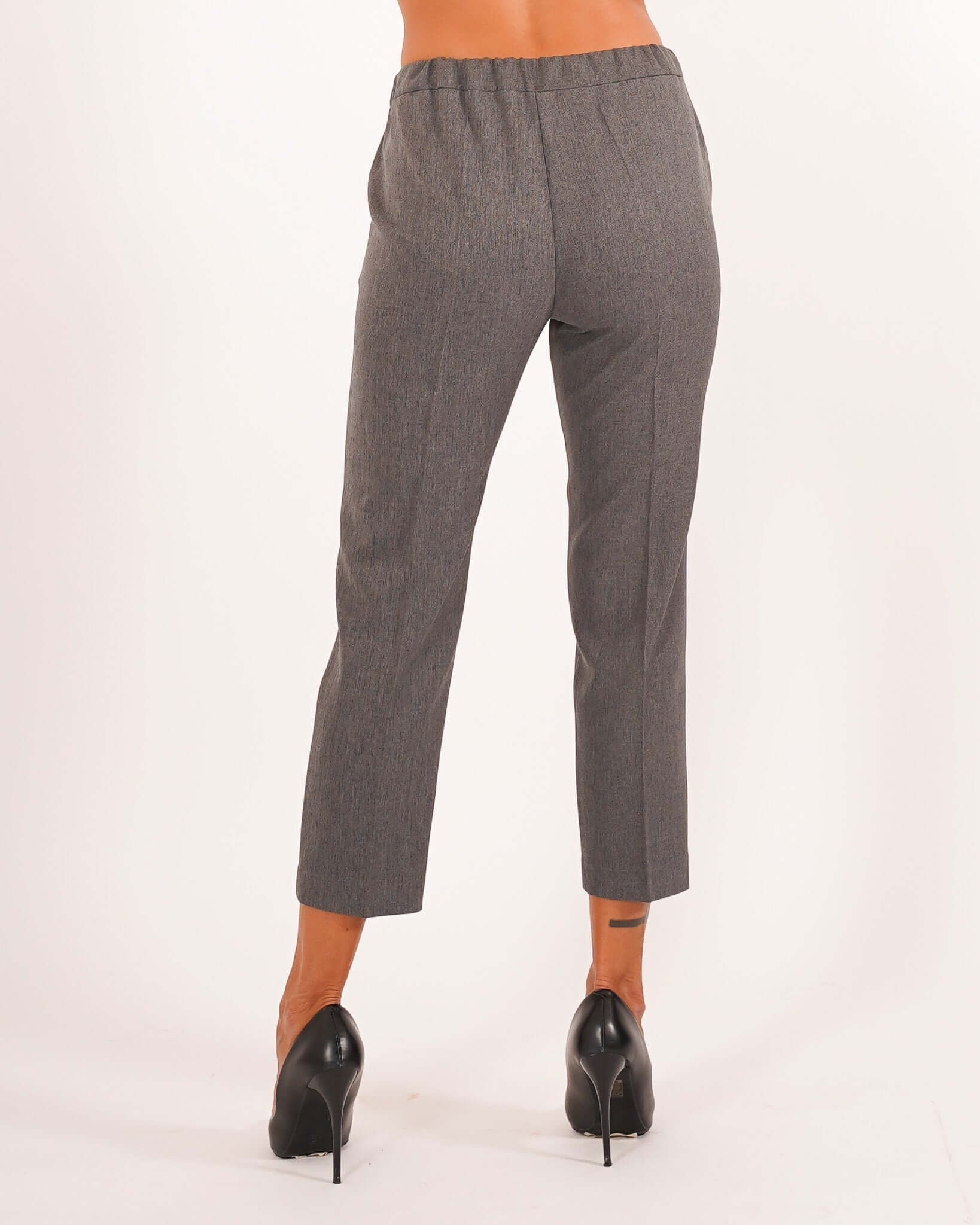 Pantaloni slim fit in tessuto diagonale - Judas