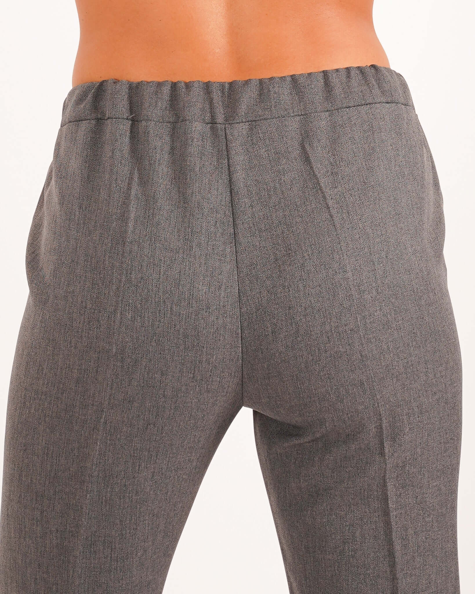 Pantaloni slim fit in tessuto diagonale - Judas