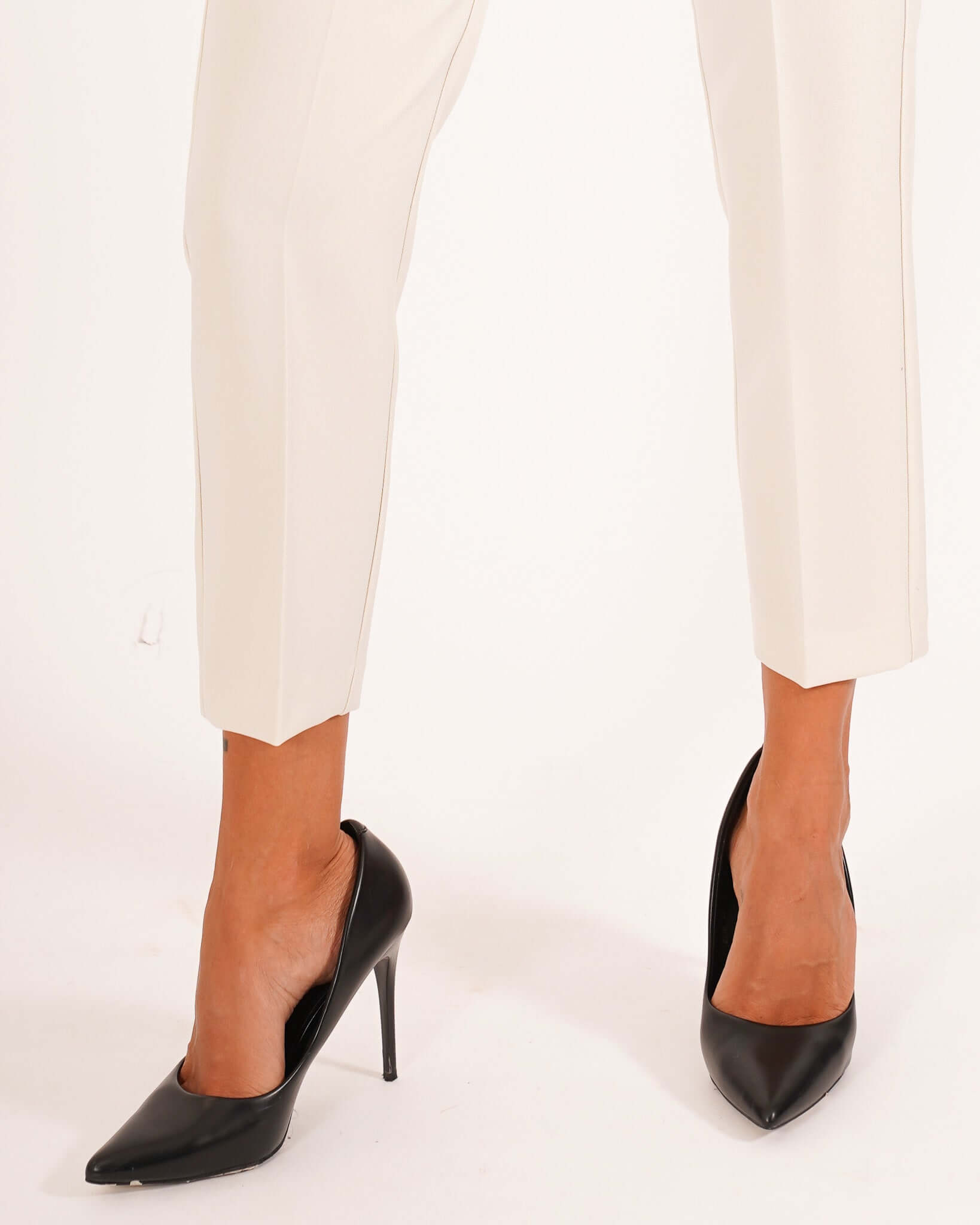 Pantaloni slim fit in tessuto diagonale - Judas