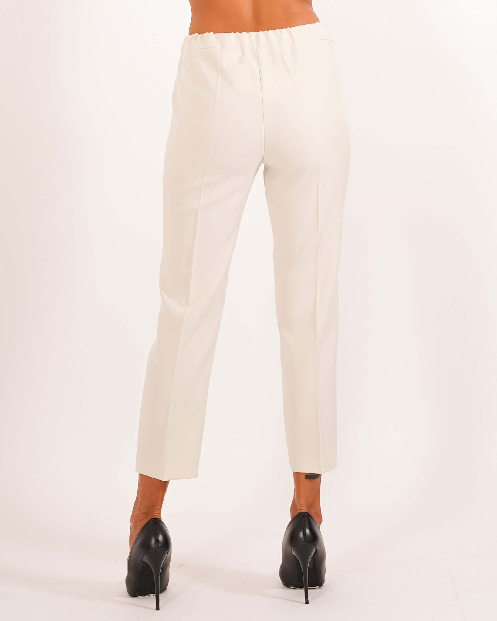 Pantaloni slim fit in tessuto diagonale - Judas