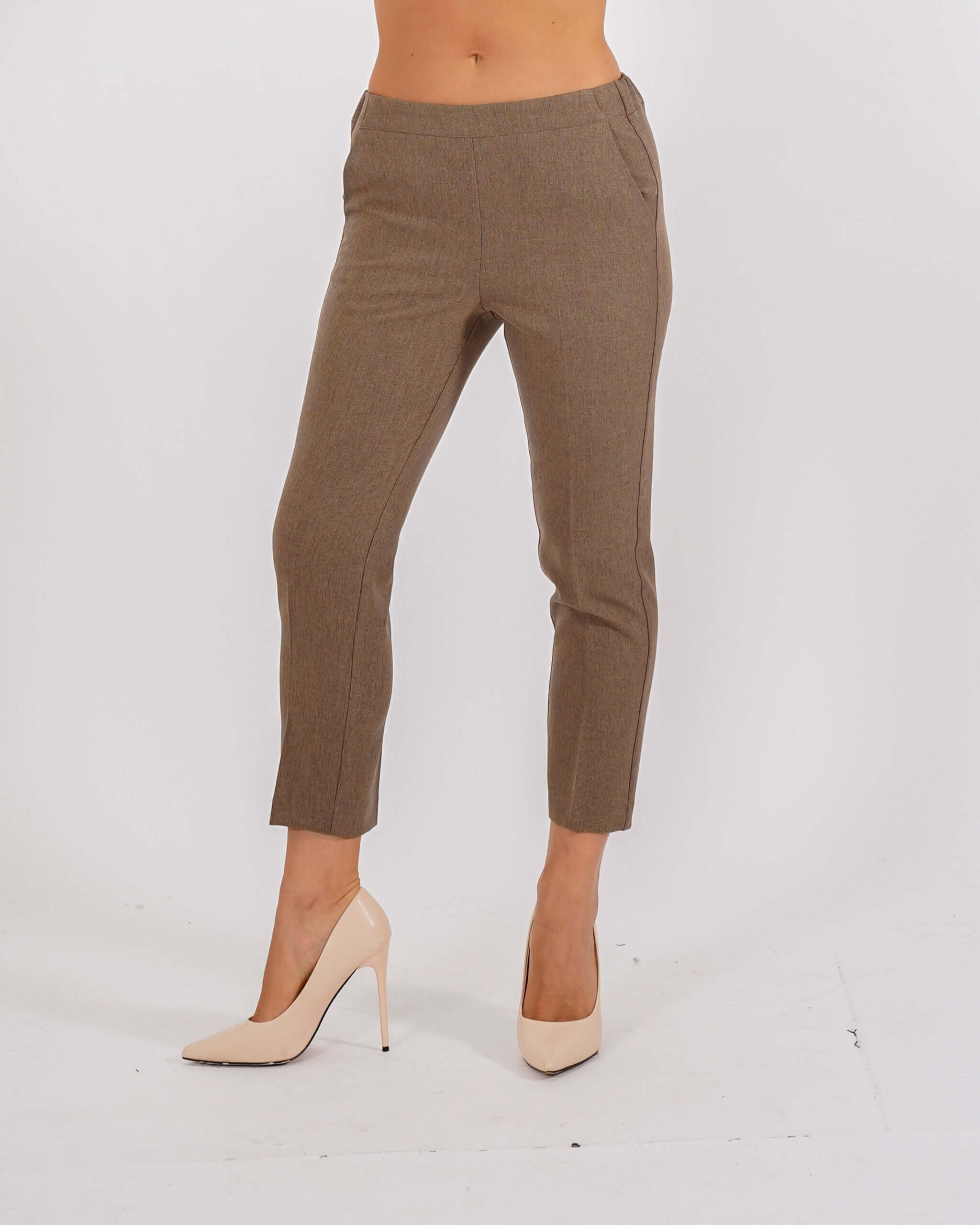 Pantaloni slim fit in tessuto diagonale - Judas