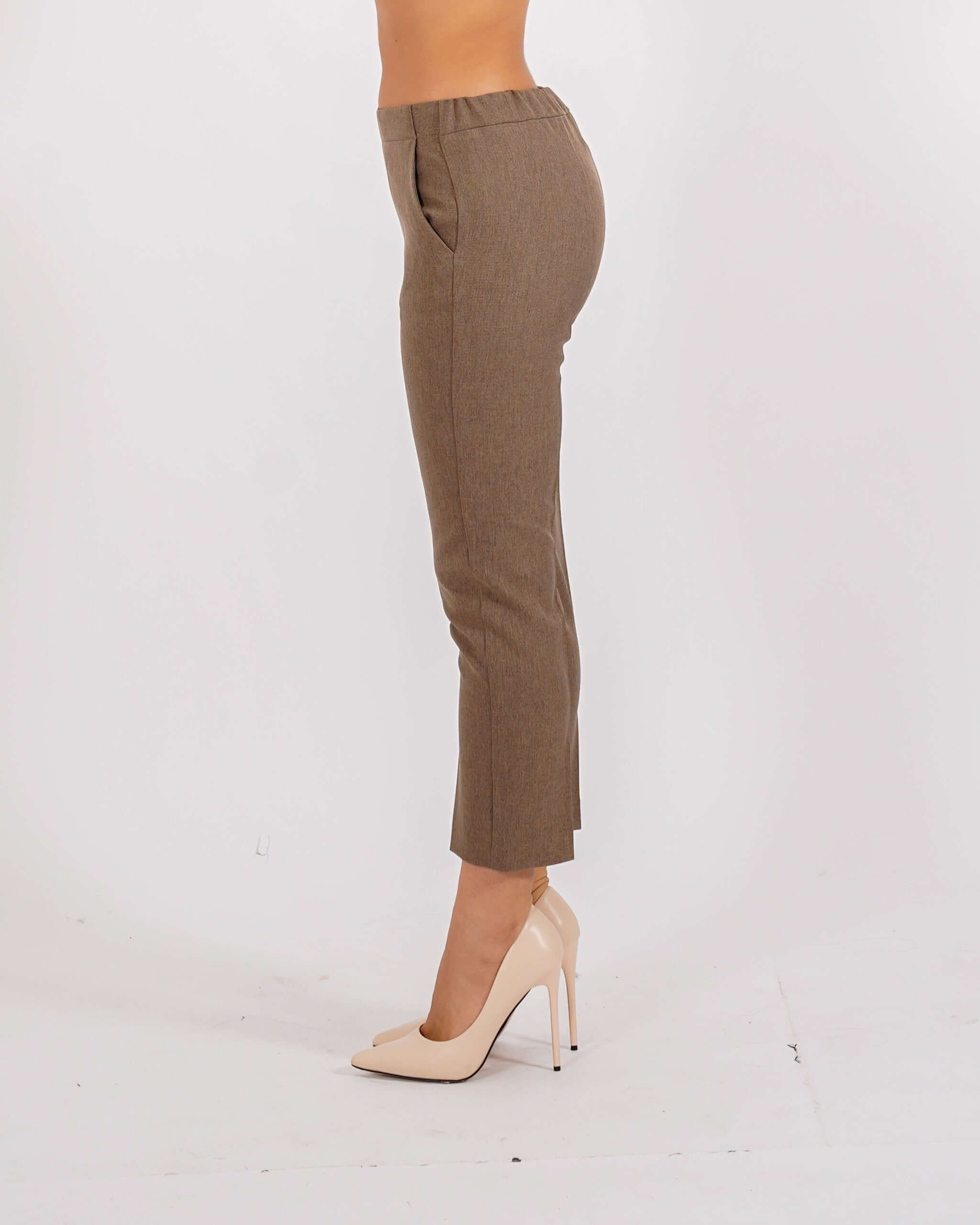Pantaloni slim fit in tessuto diagonale - Judas
