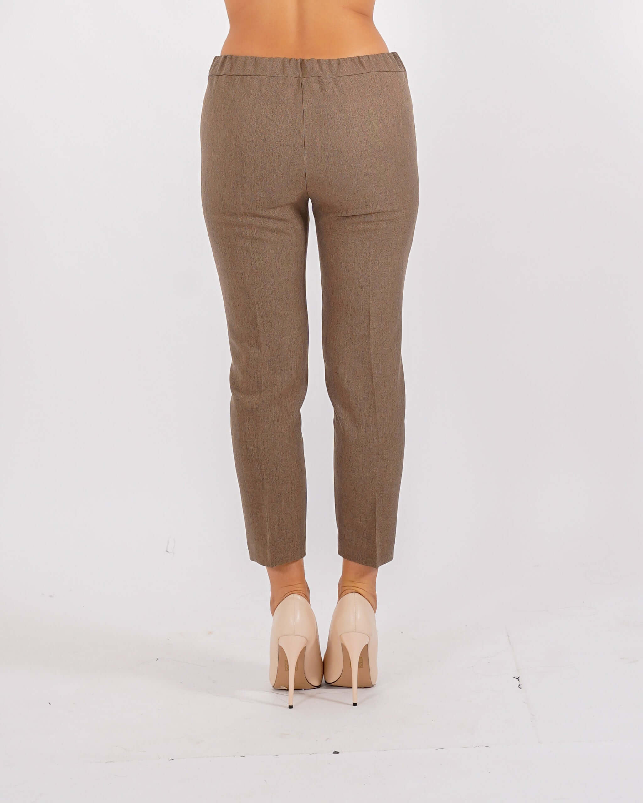 Pantaloni slim fit in tessuto diagonale - Judas