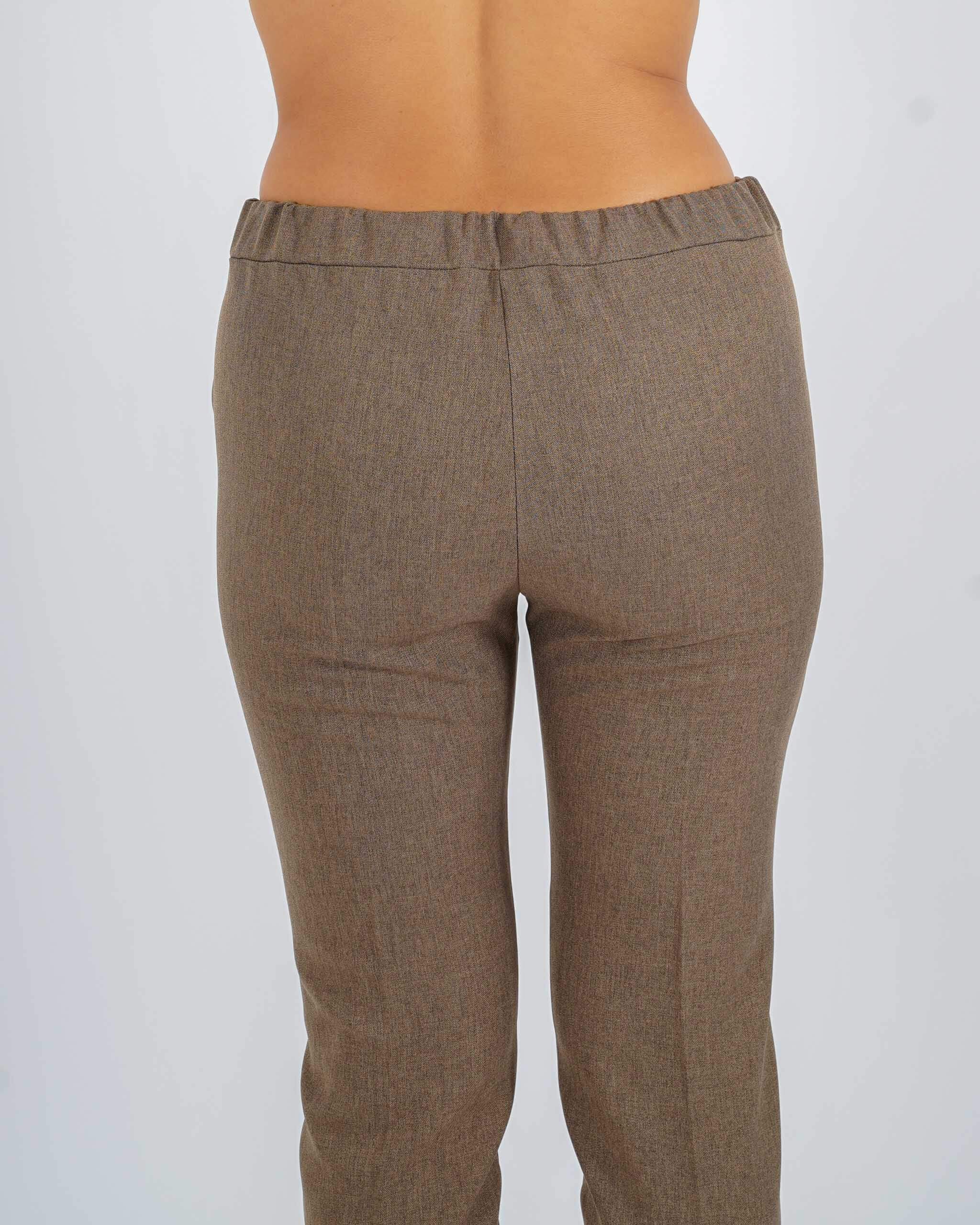 Pantaloni slim fit in tessuto diagonale - Judas