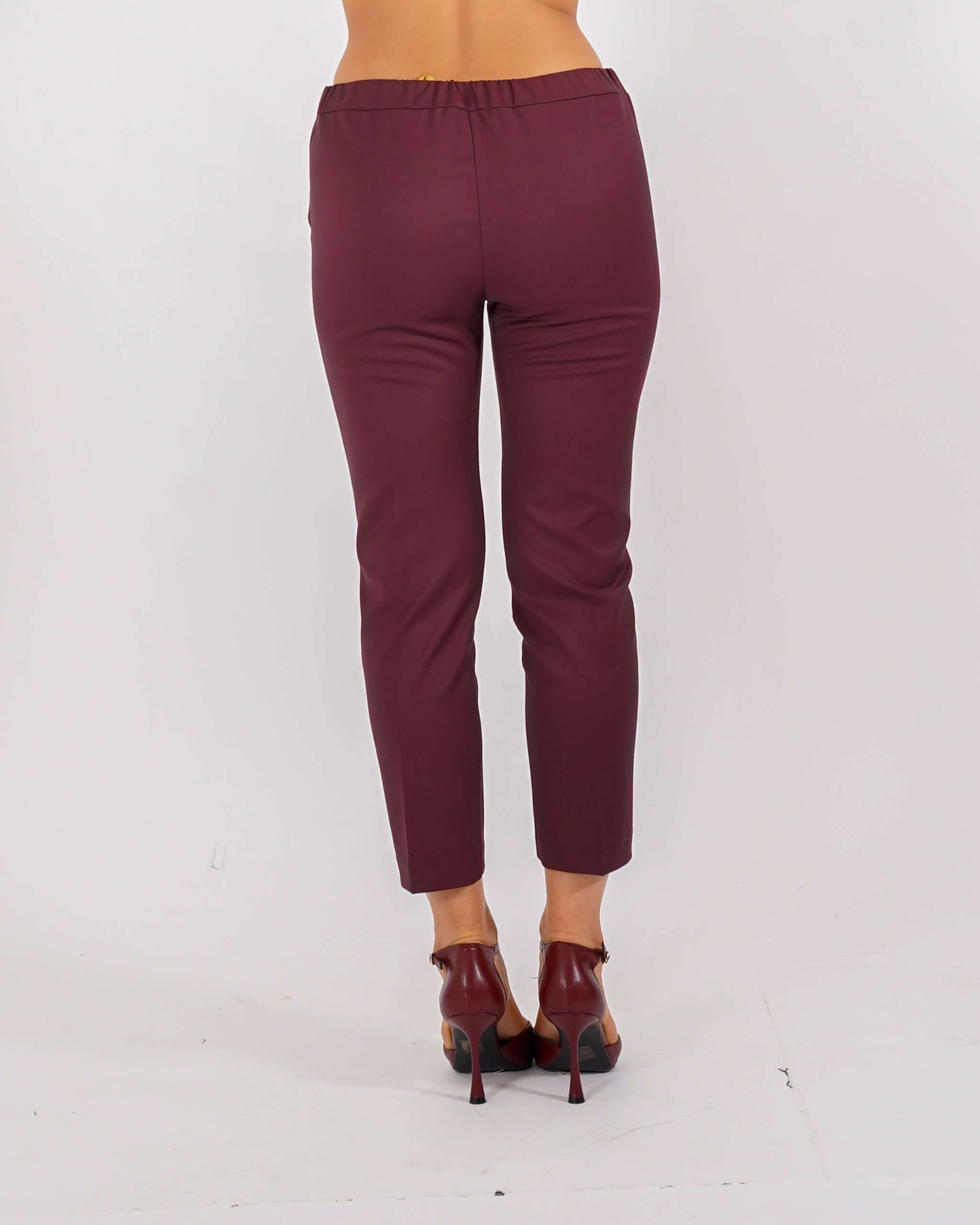Pantaloni slim fit in tessuto diagonale - Judas