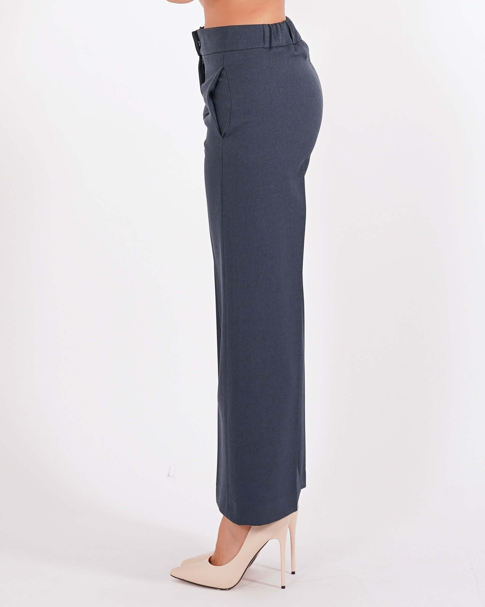 Pantaloni cropped in eco fibra - Manzano