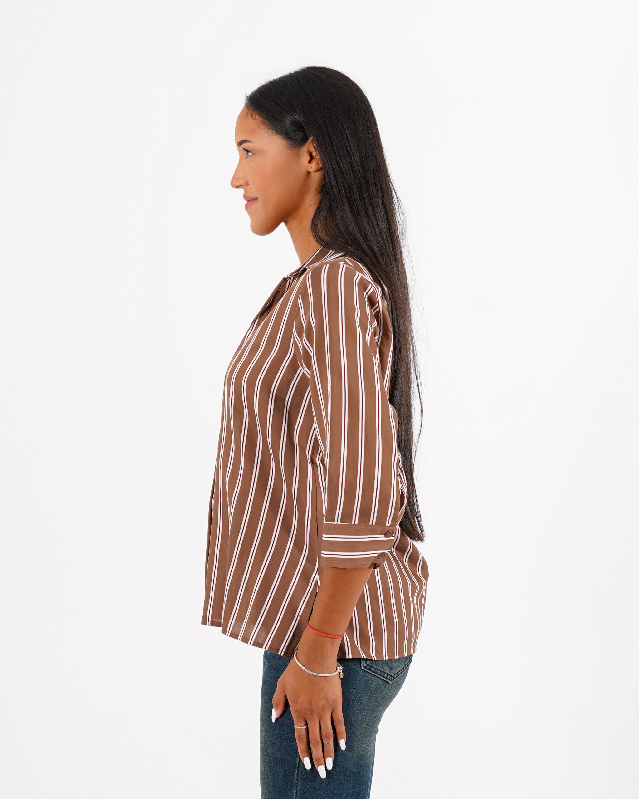 Camicia slim fit in cotone - Vorbek