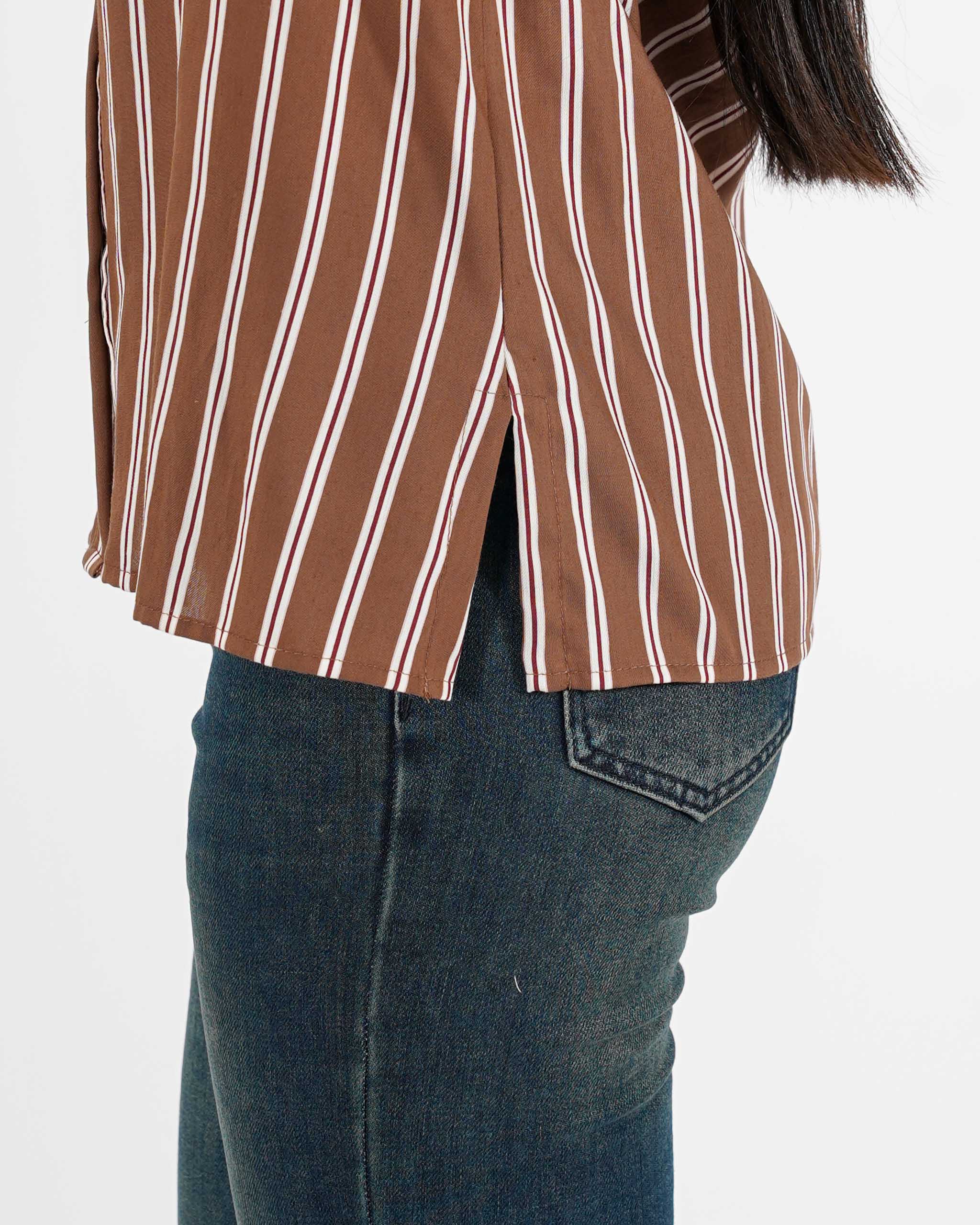 Camicia slim fit in cotone - Vorbek