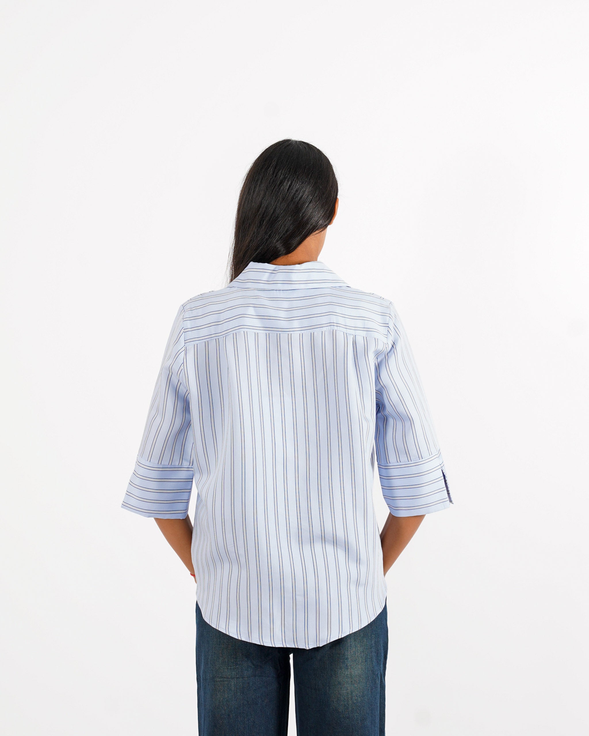 Camicia rigata in cotone - Nuoro - Hope Fashion