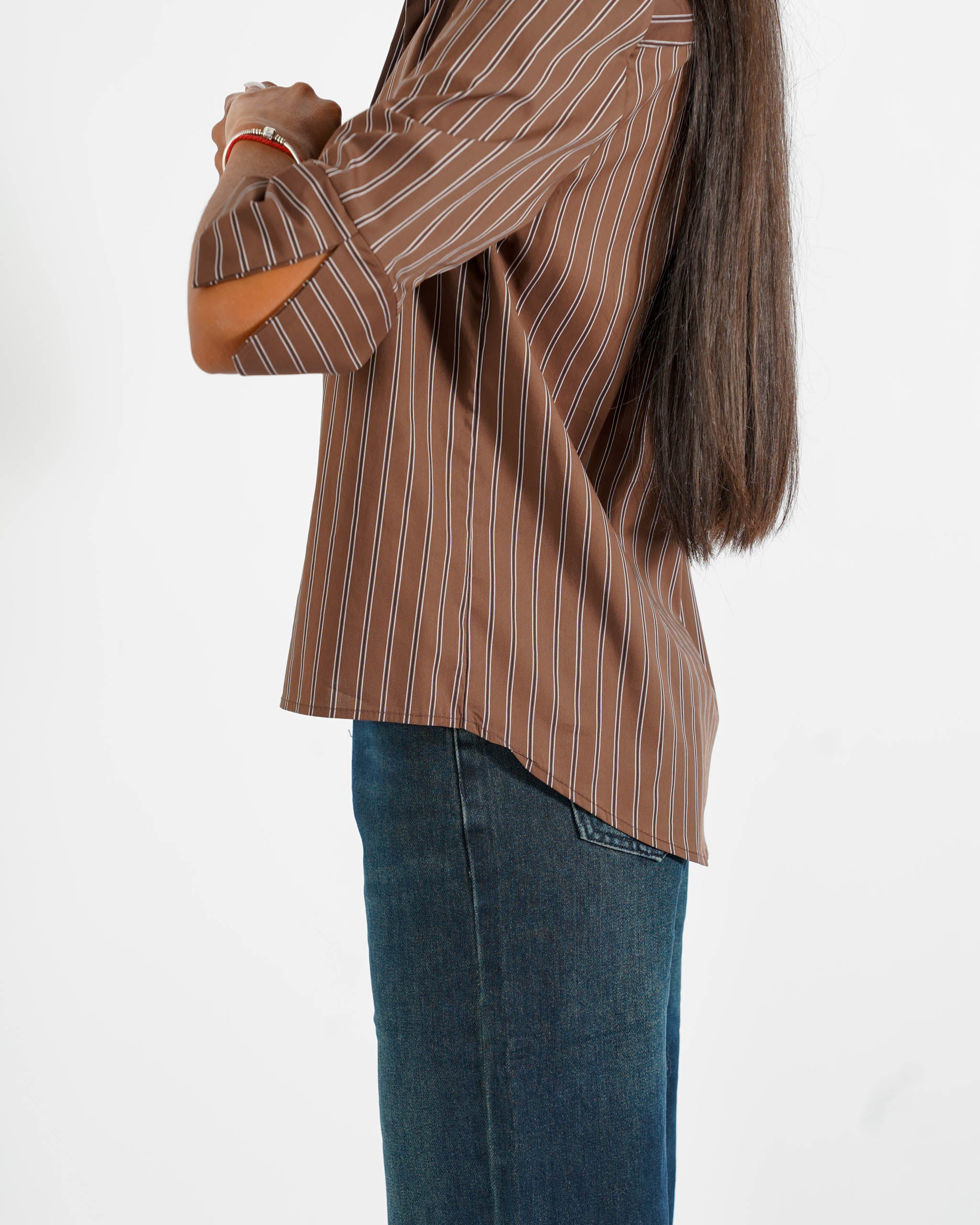 Camicia rigata in cotone - Nuoro - Hope Fashion