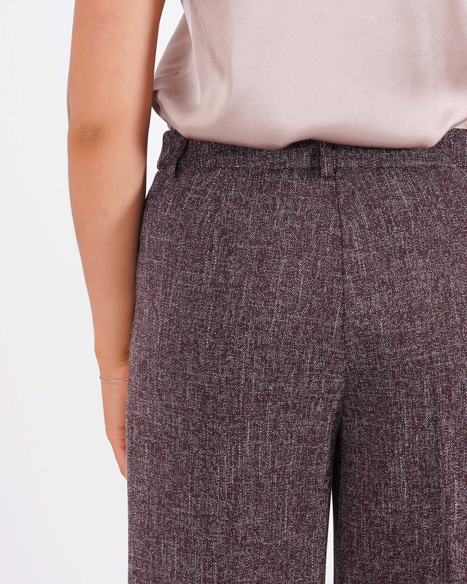 Pantaloni gamba larga in eco fibra - Sulmona