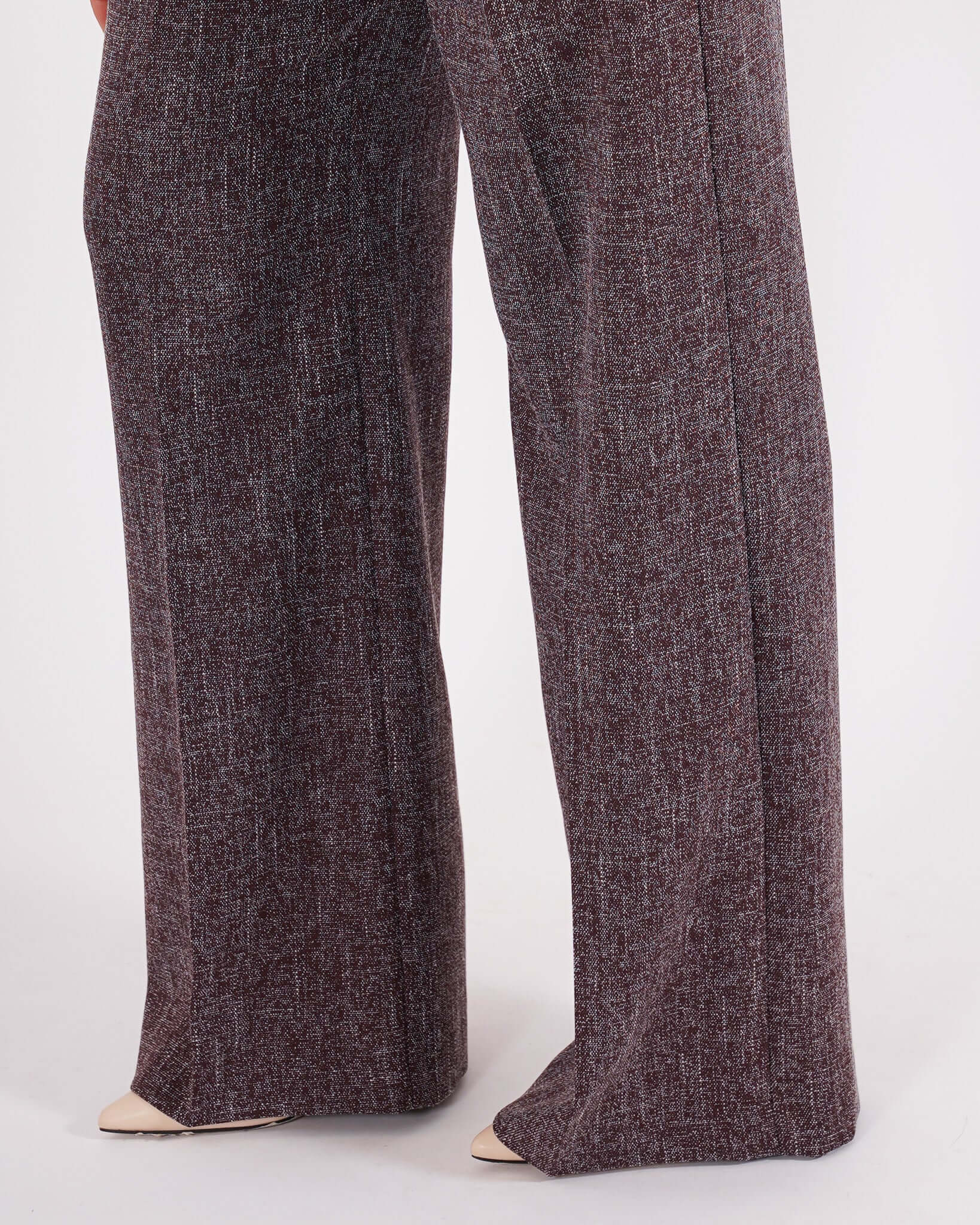 Pantaloni gamba larga in eco fibra - Sulmona