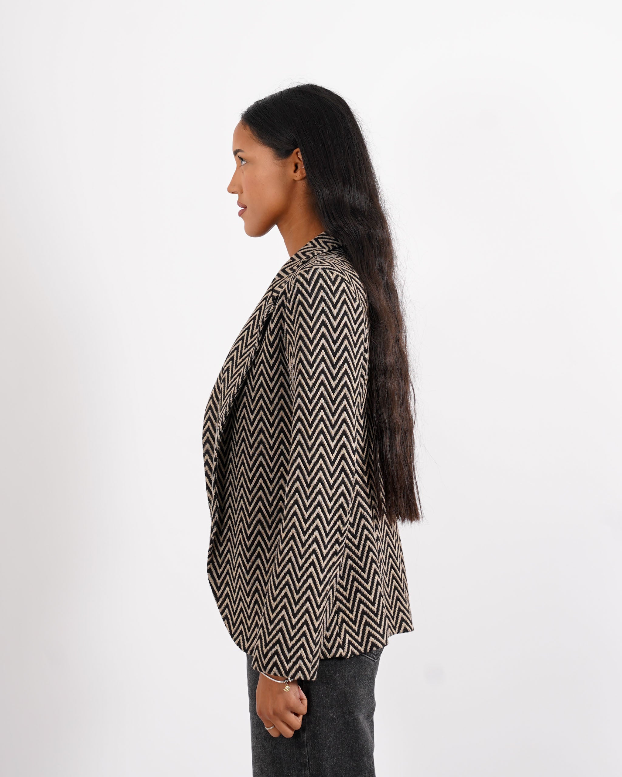 Giacca aperta slim fit in punto stoffa - Willis