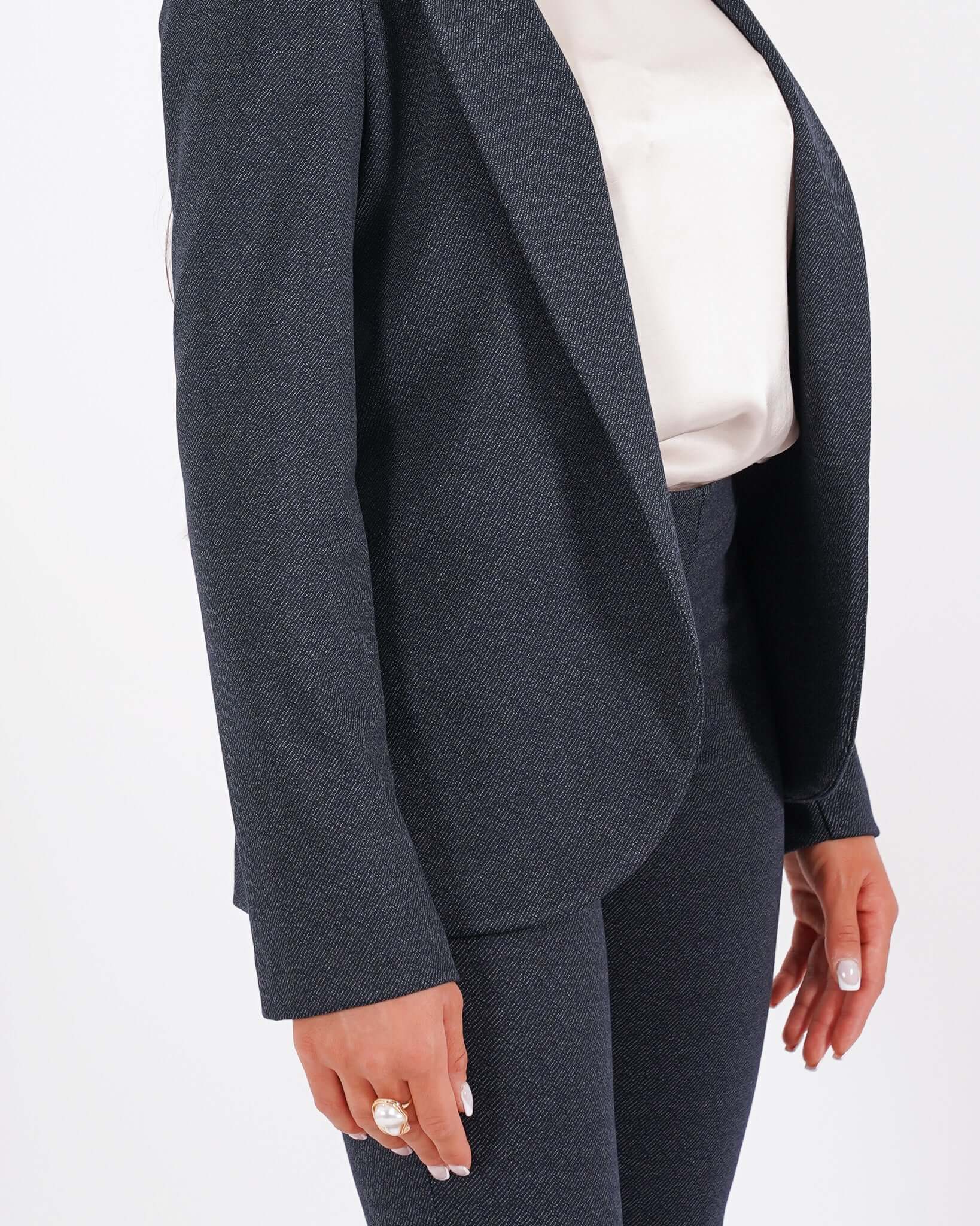 Giacca aperta slim fit in punto stoffa - Willis