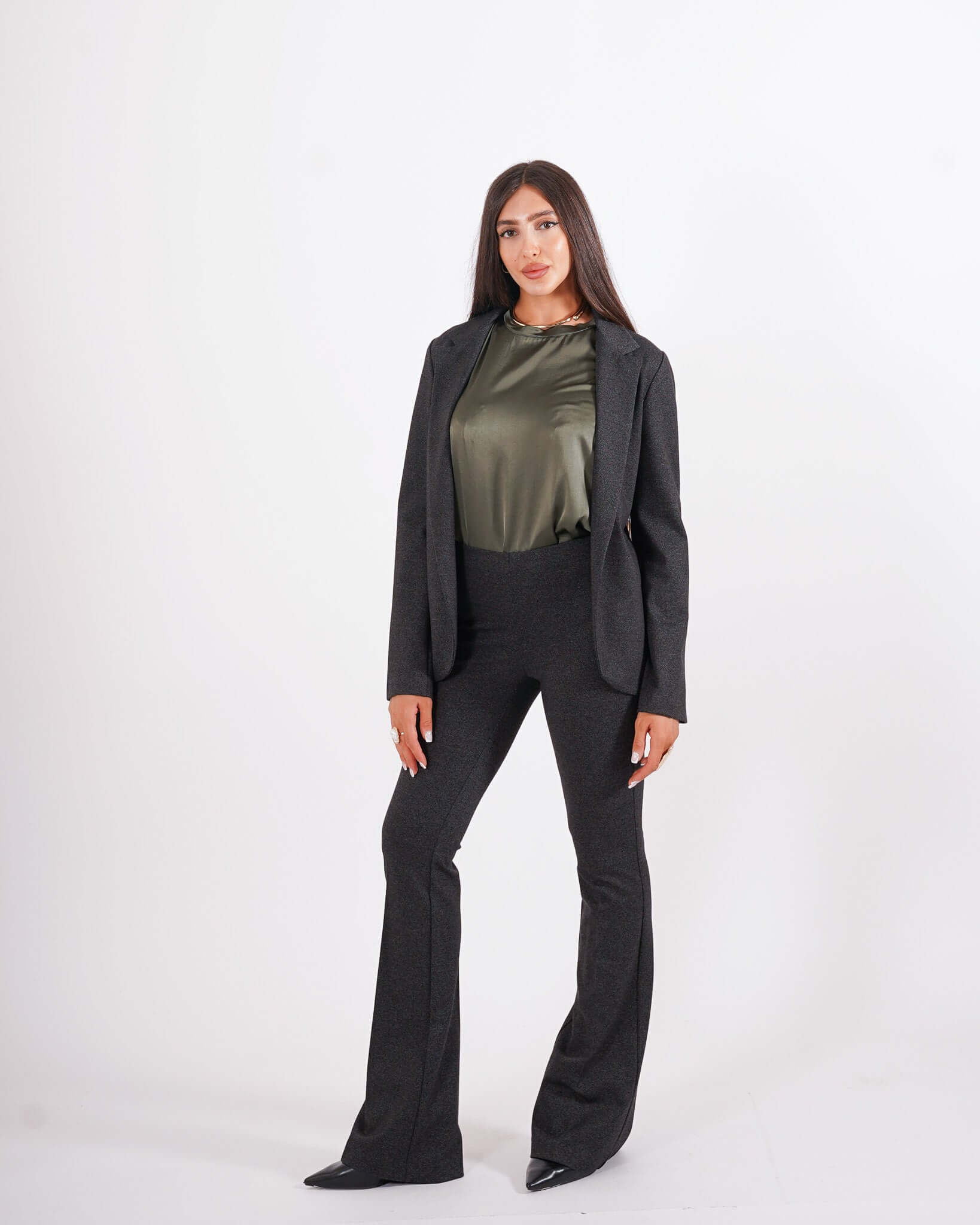 Giacca aperta slim fit in punto stoffa - Willis