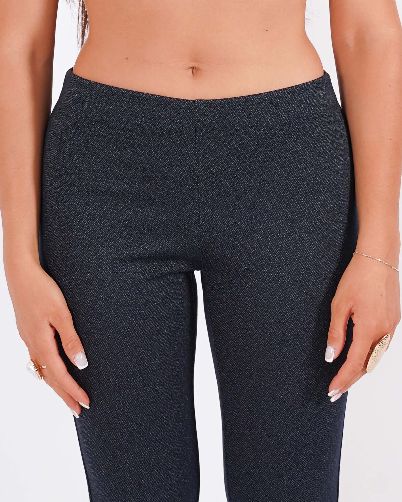 Pantaloni a trombetta in tessuto stretch - Taipei - Hope Fashion