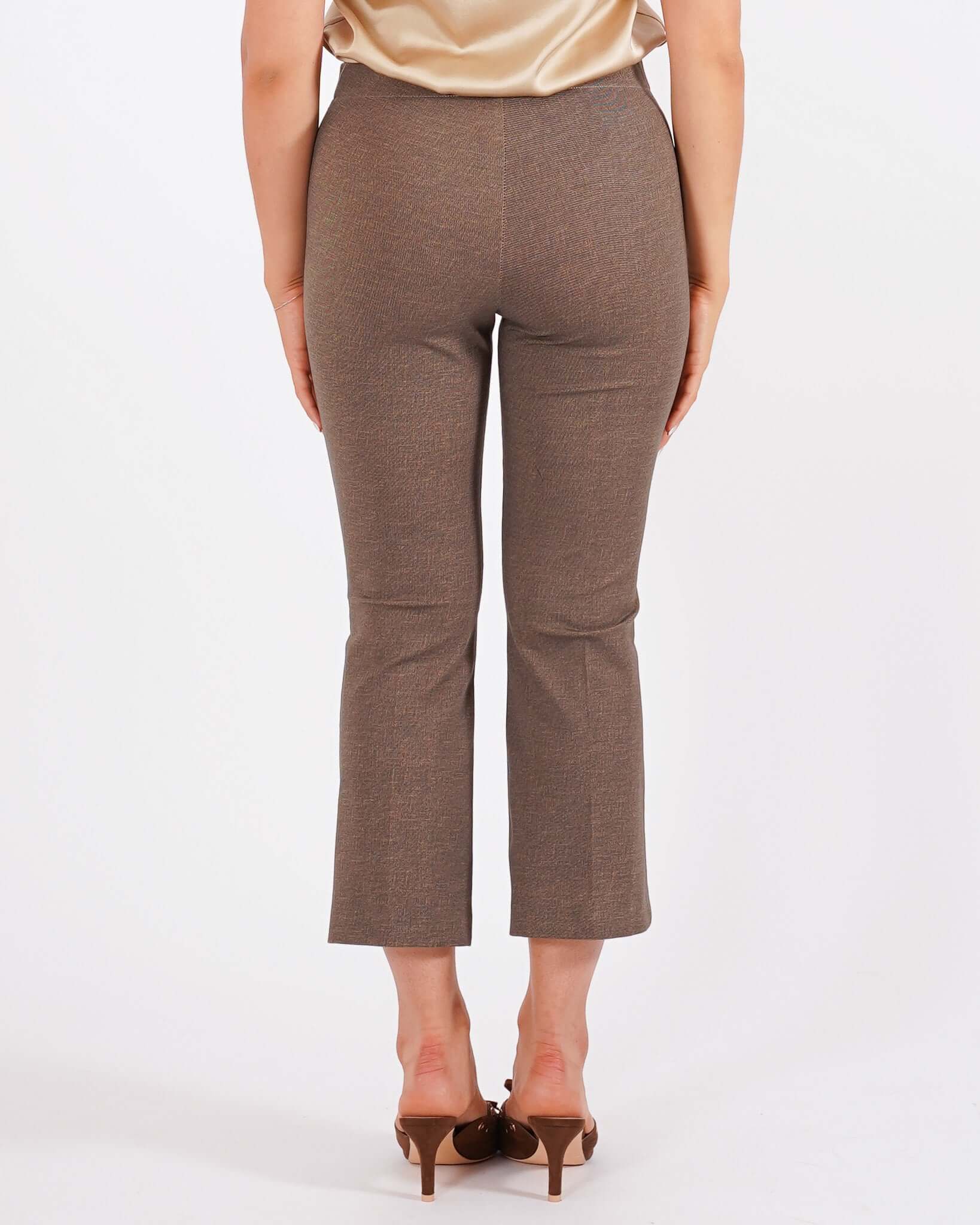 Pantaloni a trombetta in tessuto stretch - Taipei - Hope Fashion