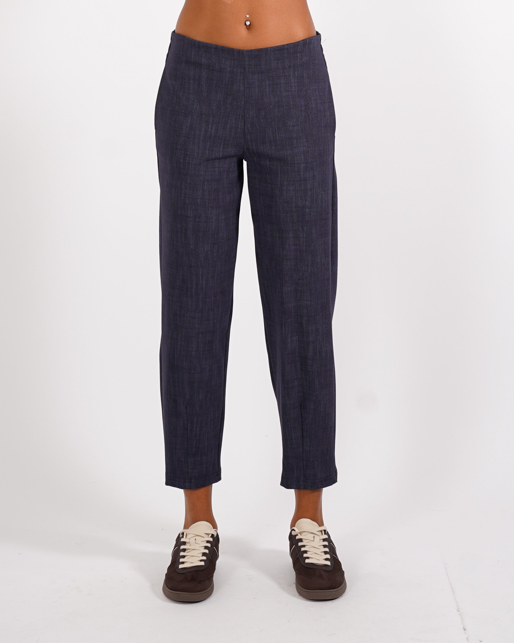Pantaloni baloon in denim stretch - Ortigia